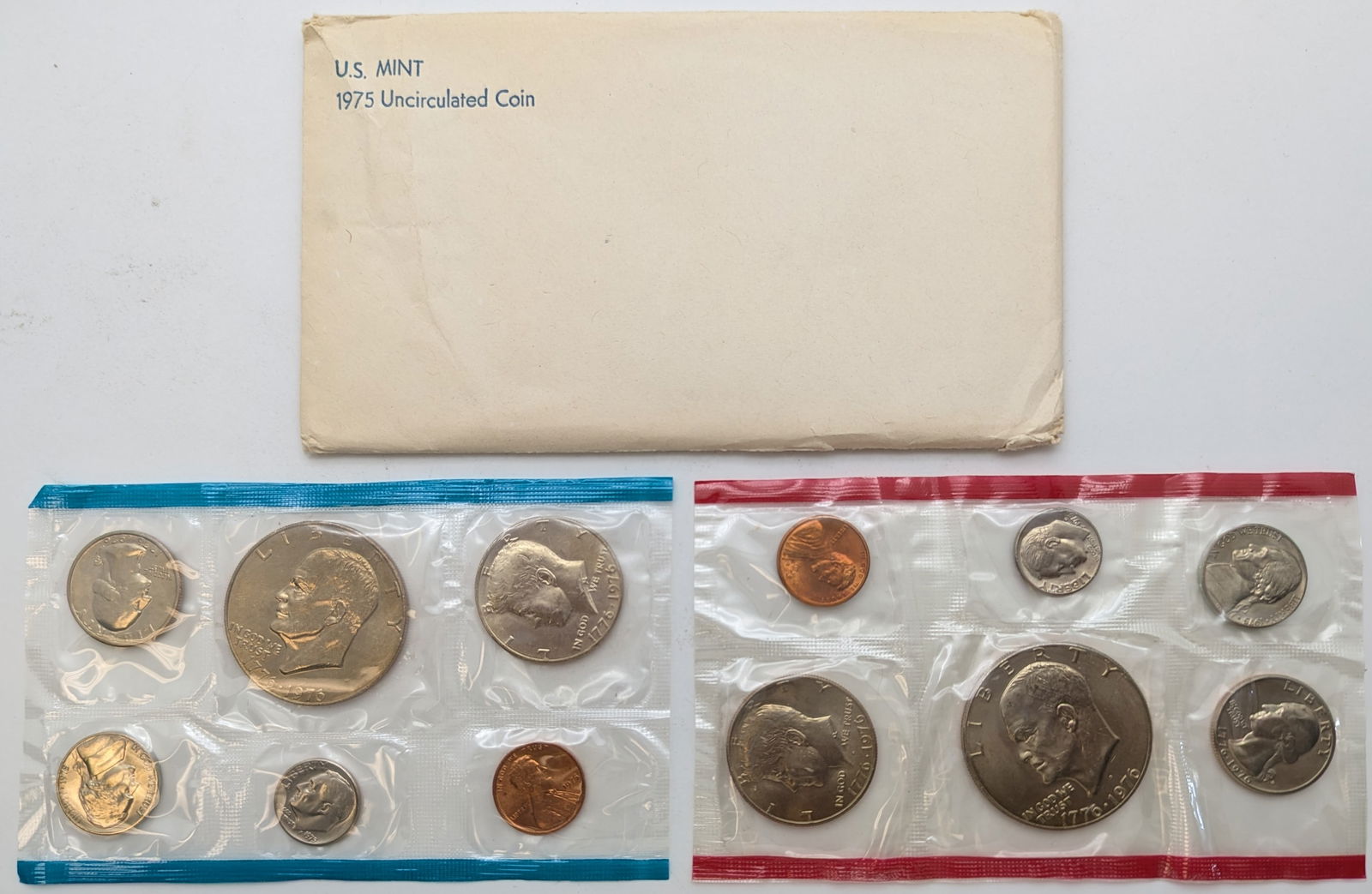 1975 US Mint Uncirculated Coin Set (1 of 2)