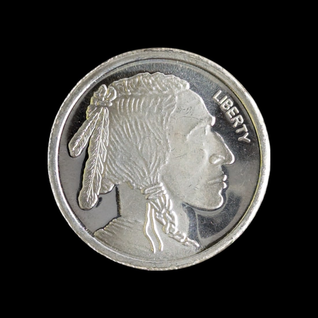 1/2 oz Fine .999 Silver Round - Buffalo: Silver
