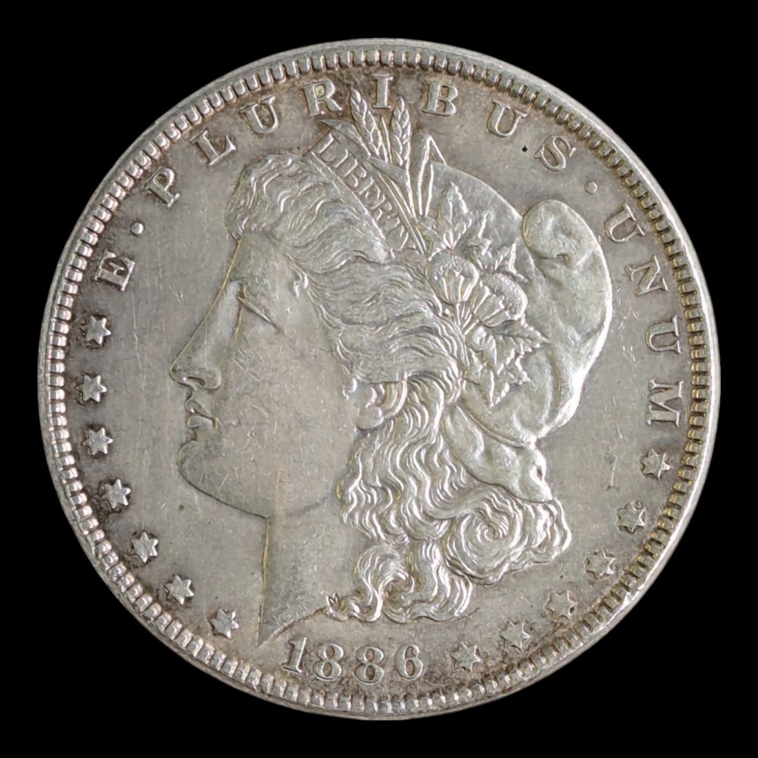 1886 Morgan Silver Dollar: Silver