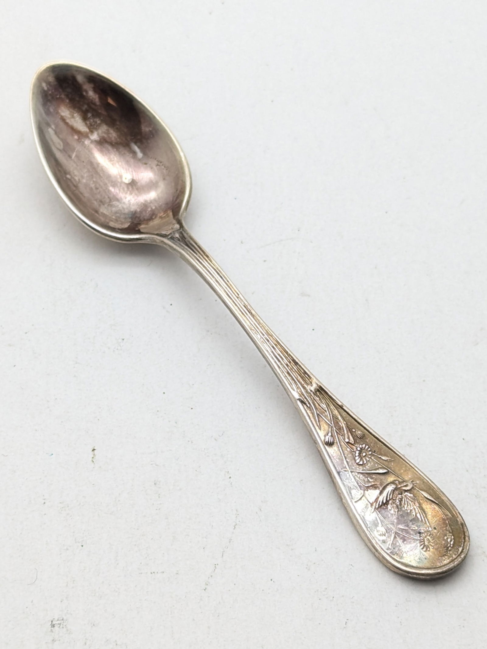 Tiffany & Co Sterling Silver Antique Stirring Spoon (1 of 6)