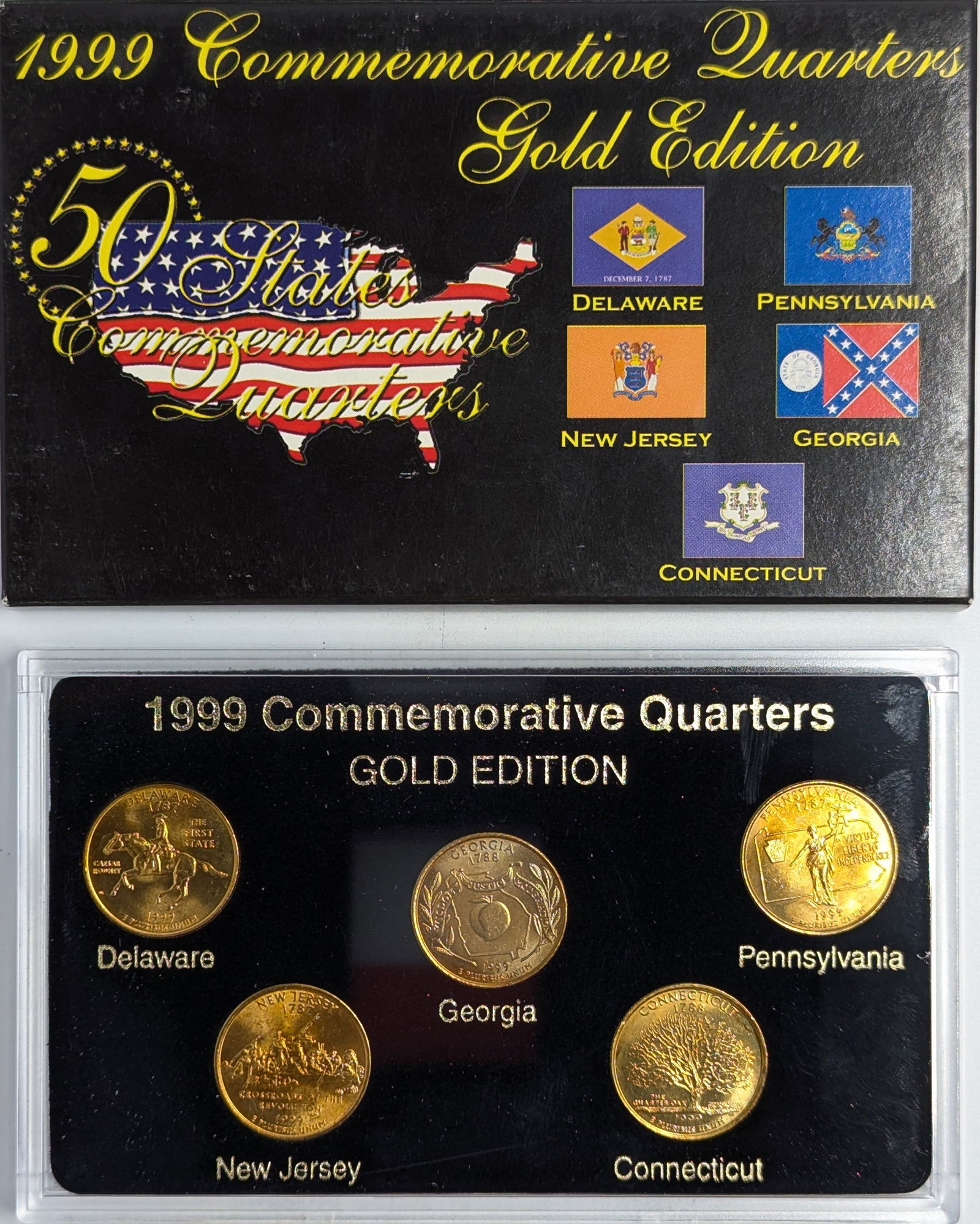 1999 Commemorative State Quarters Gold Edition (1 of 2)