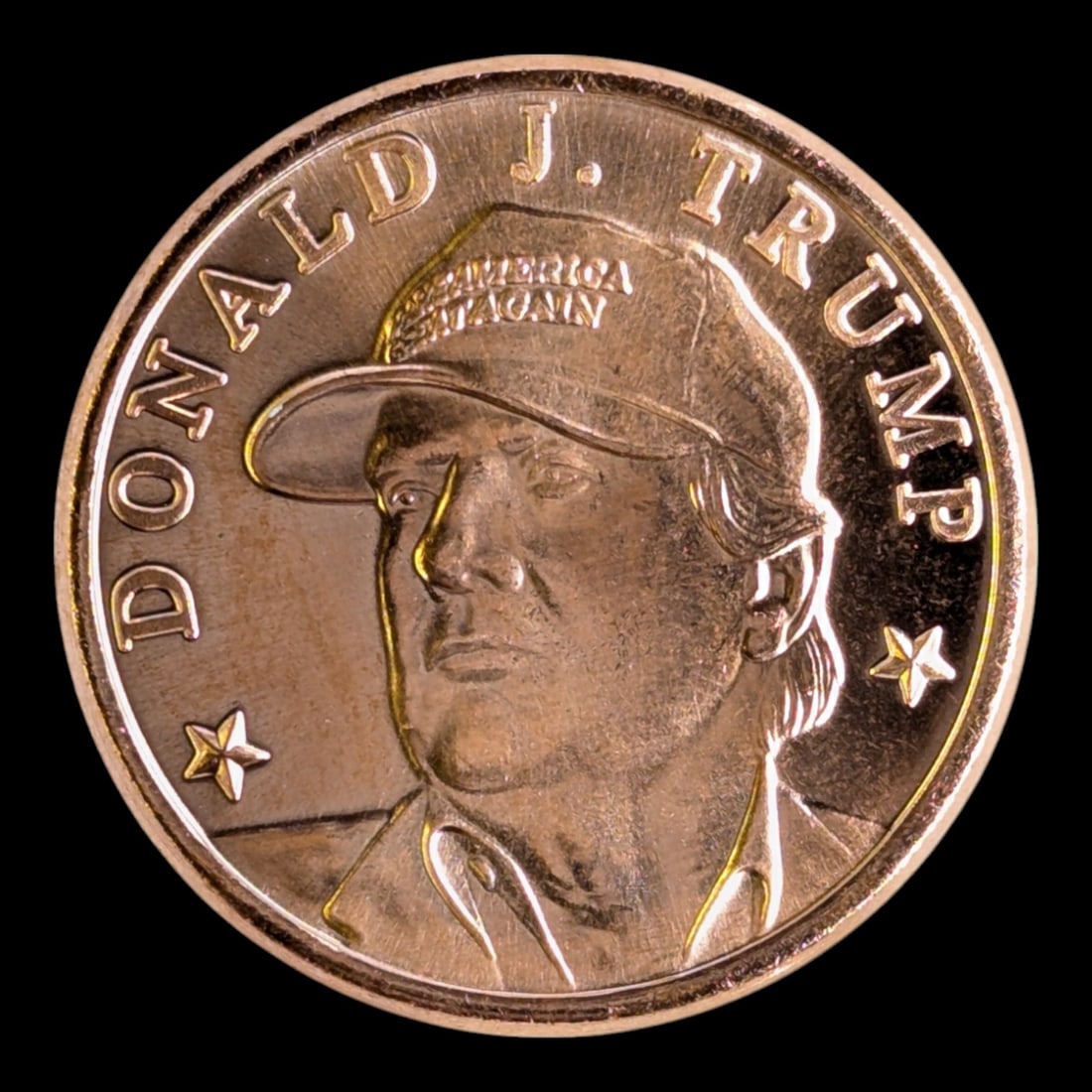 Donald Trump 1 Ounce .999 Copper Round (1 of 2)