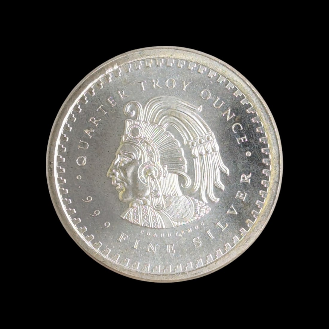 1/4 oz Fine .999 Silver Round - Aztec (1 of 2)