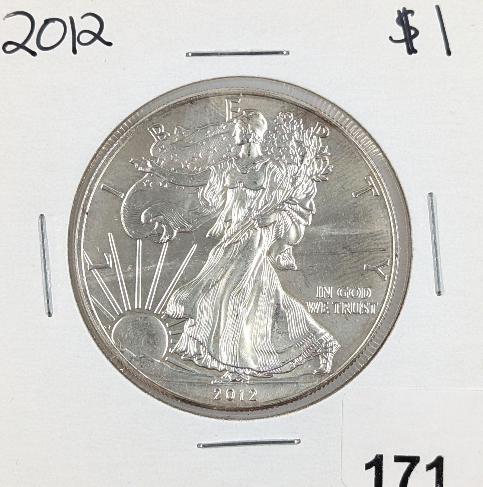 2012 American Silver Eagle Dollar (1 of 2)