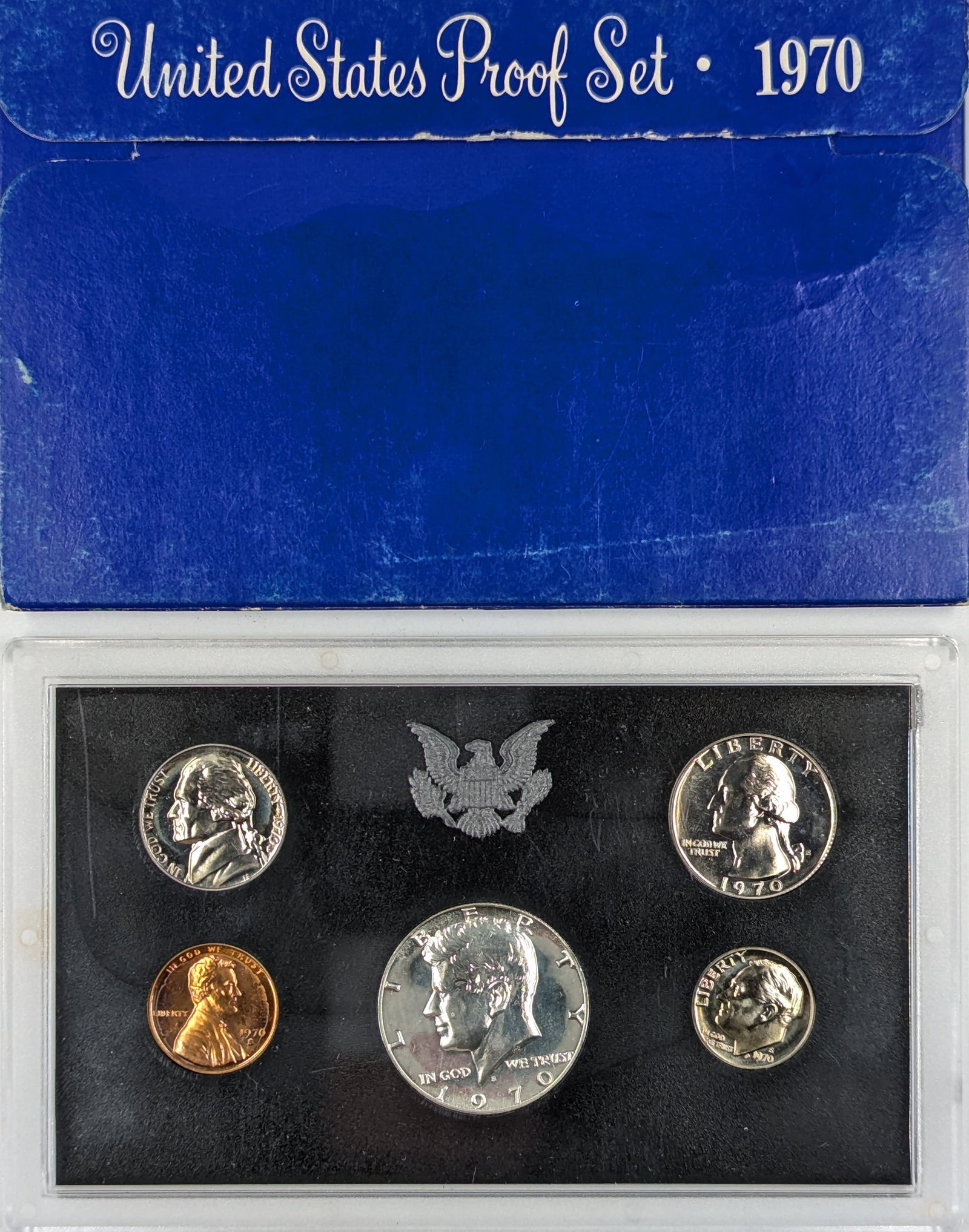 1970 US Mint Proof Set w/ Silver Kennedy (1 of 2)