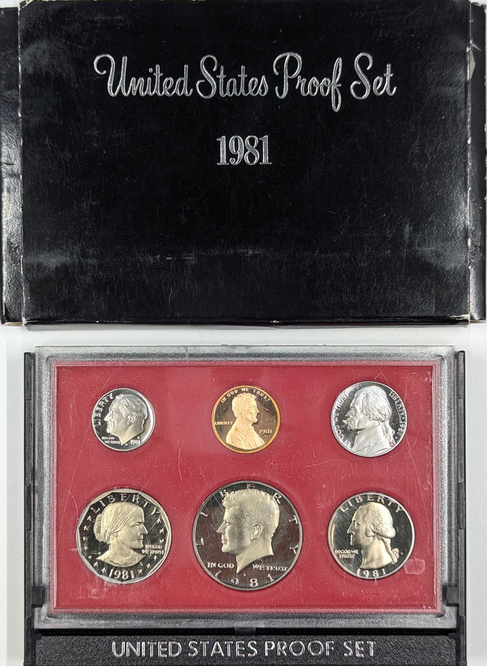 1981 US Mint Proof Set (1 of 2)