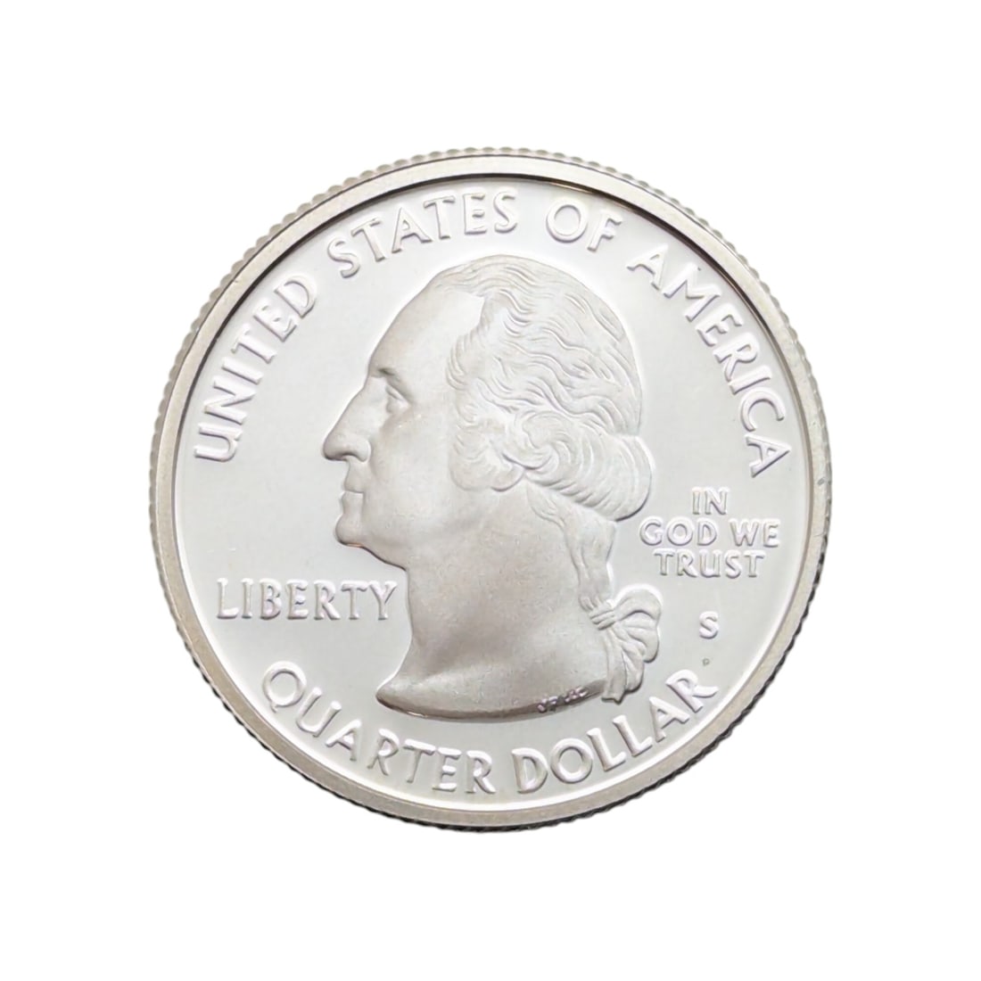 Silver 2007-S State Quarter - Utah: Coin