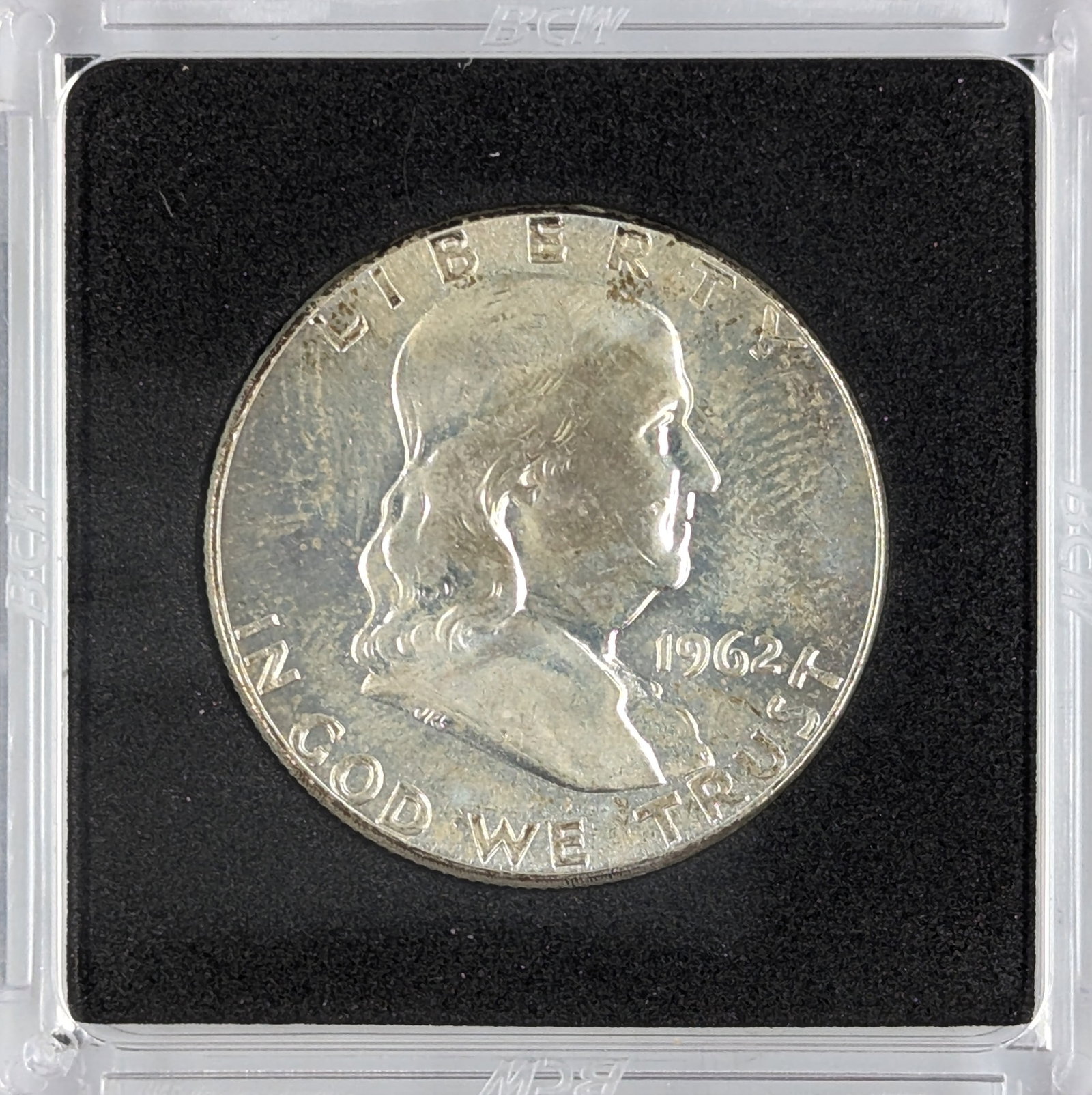 1962 Silver Franklin Half Dollar (1 of 2)