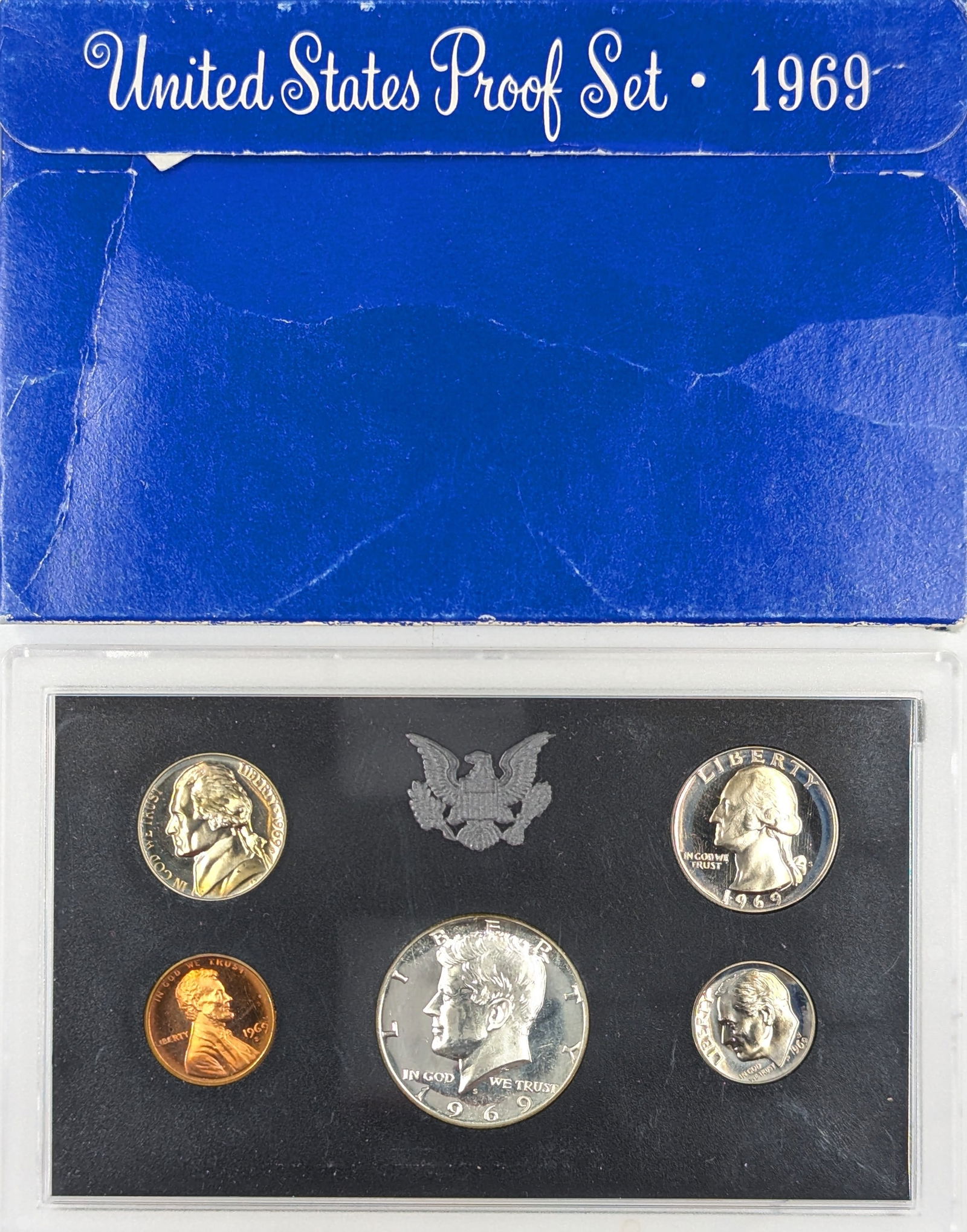 1969 US Mint Proof Set w/ Silver Kennedy (1 of 2)