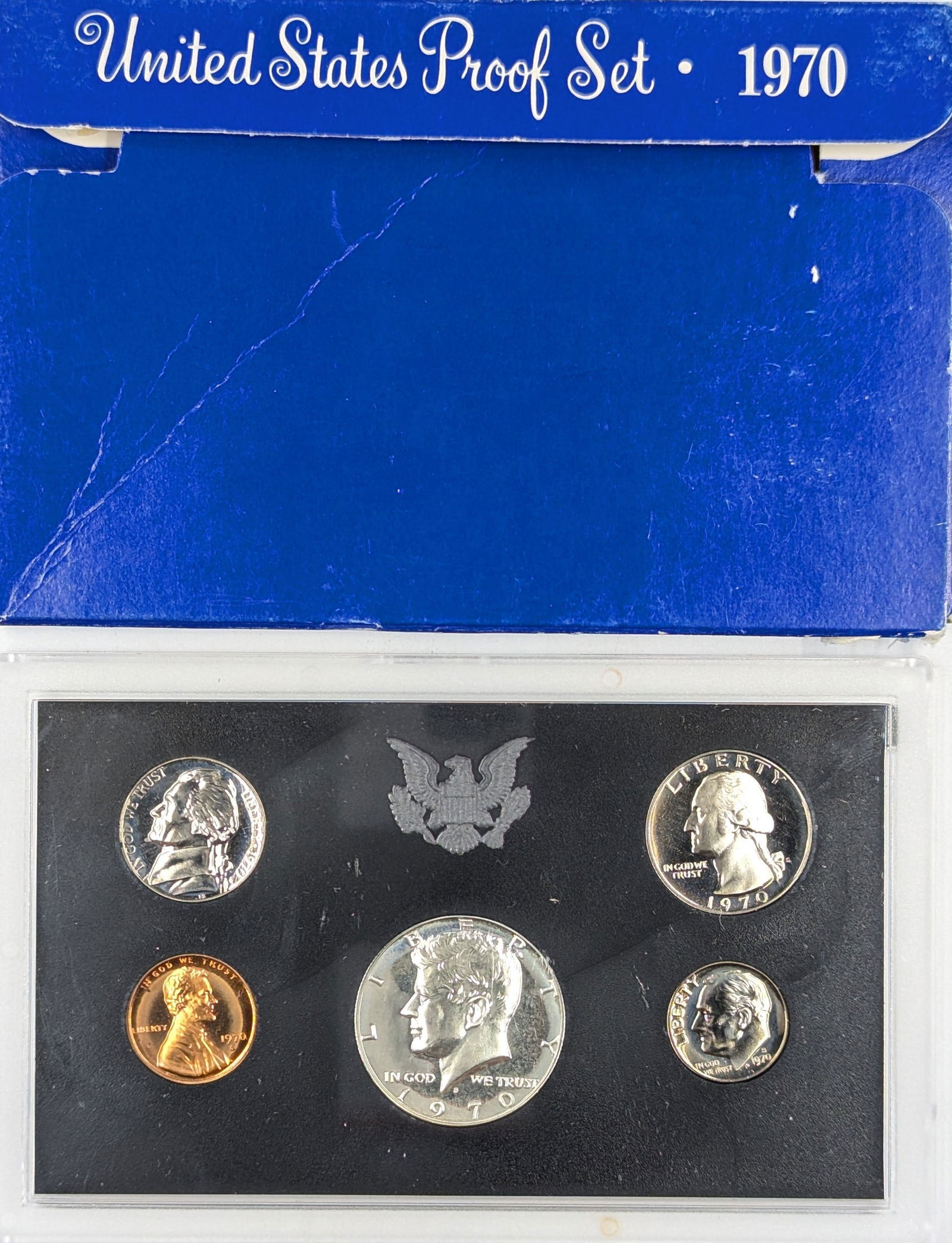 1970 US Mint Proof Set w/ Silver Kennedy (1 of 2)