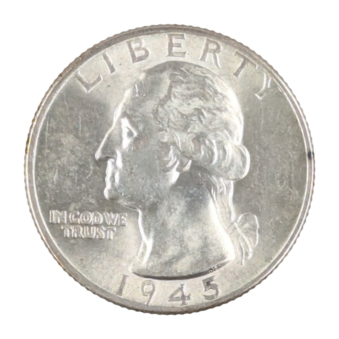 1945 Silver Washington Quarter (1 of 2)