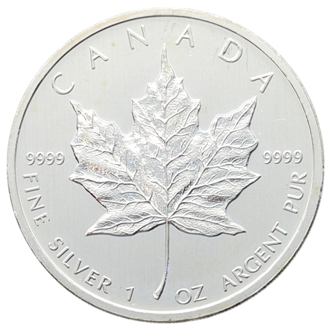 1 Ounce Fine .999 Silver Round - 2011 Canada Maple (1 of 2)