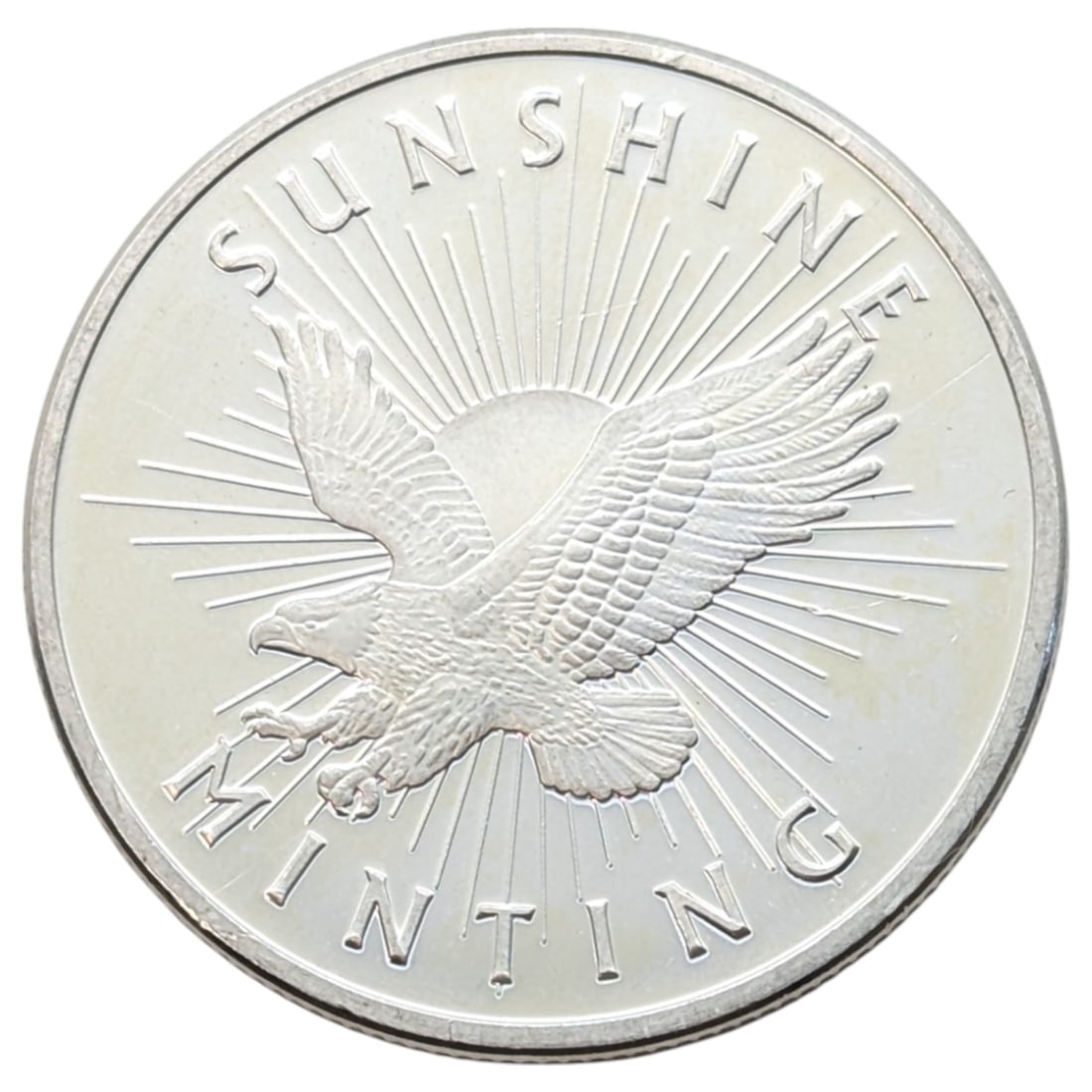 1 Ounce Fine .999 Silver Round - Sunshine Minting: Silver