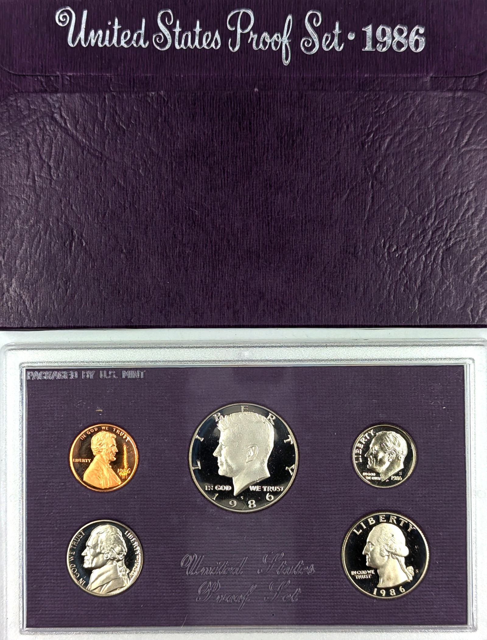 1986 US Mint Proof Set (1 of 2)