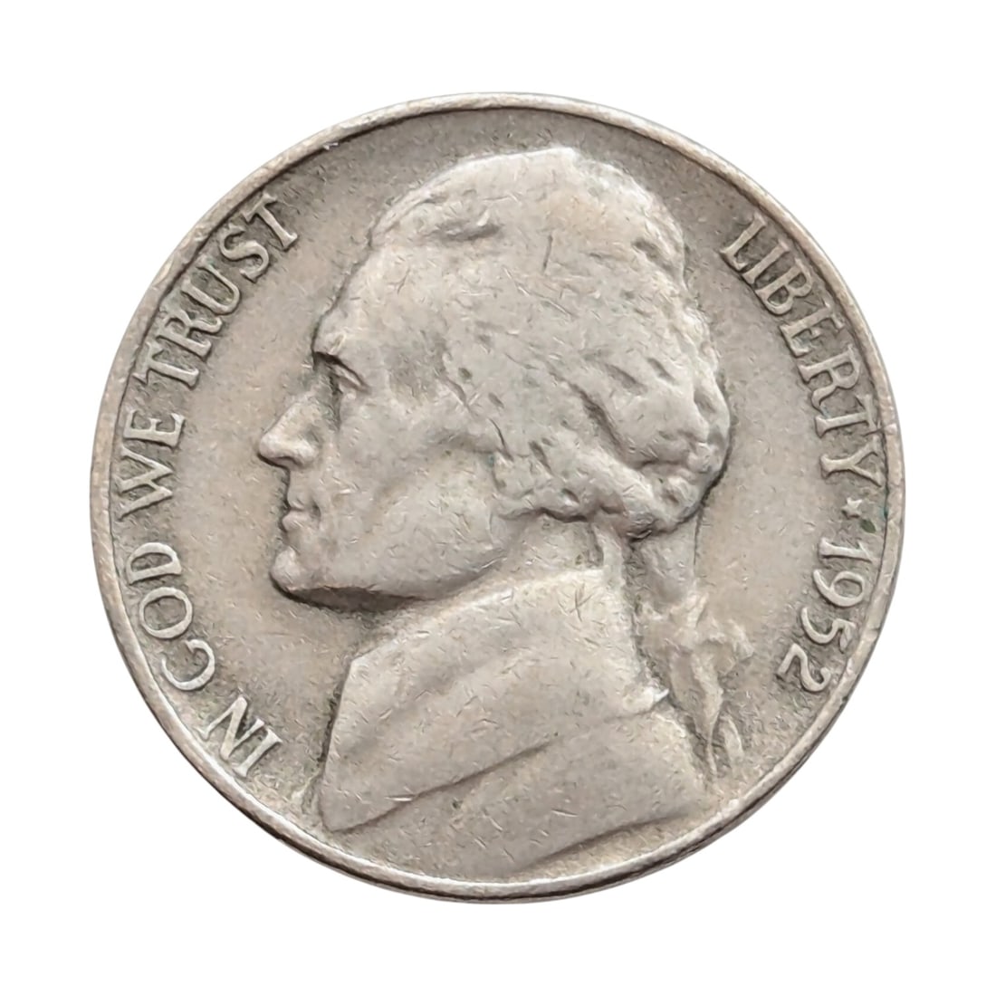 1952-S Jefferson Nickel: Coin