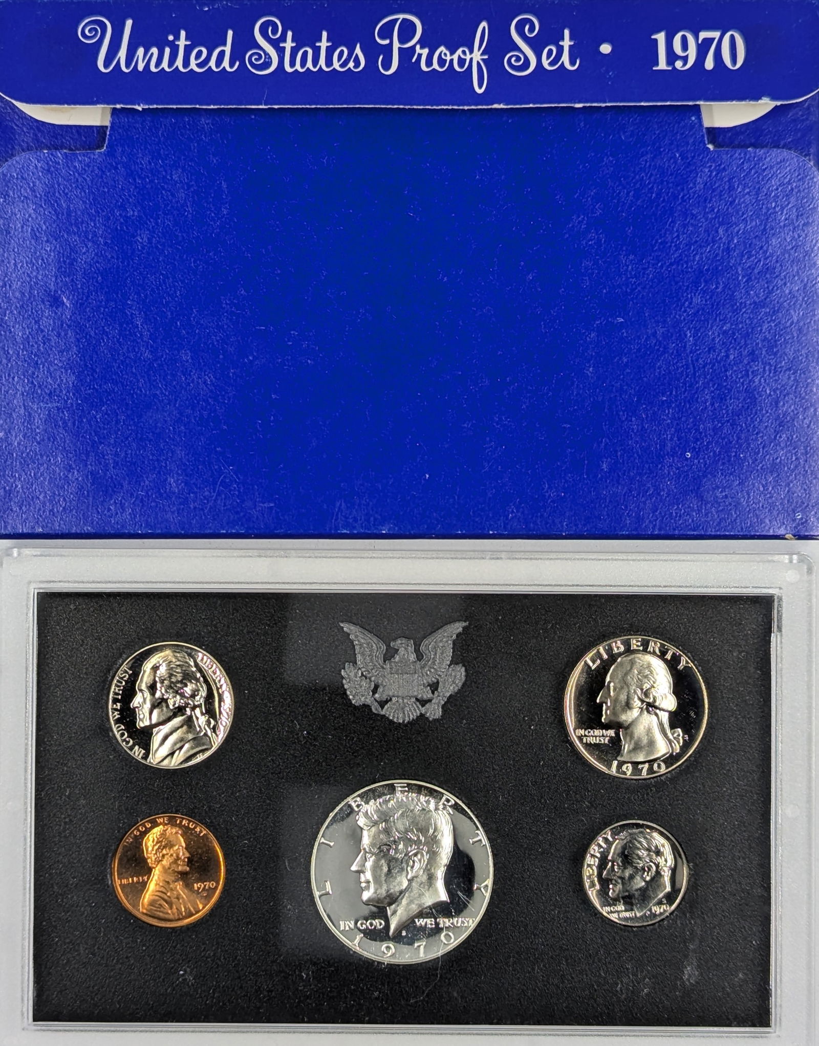 1970 US Mint Proof Set w/ Silver Kennedy (1 of 2)