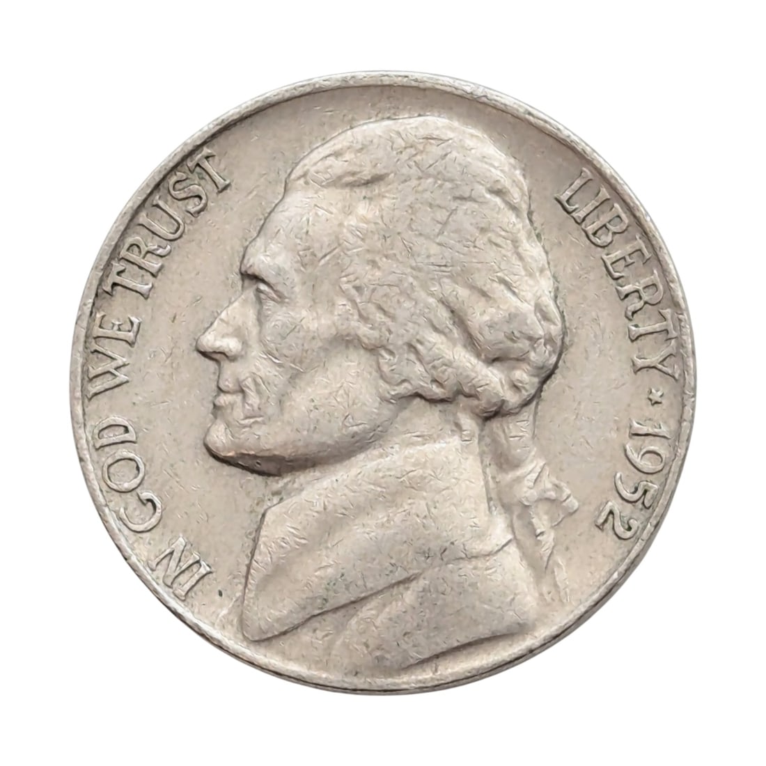 1952-S Jefferson Nickel - XF: Coin