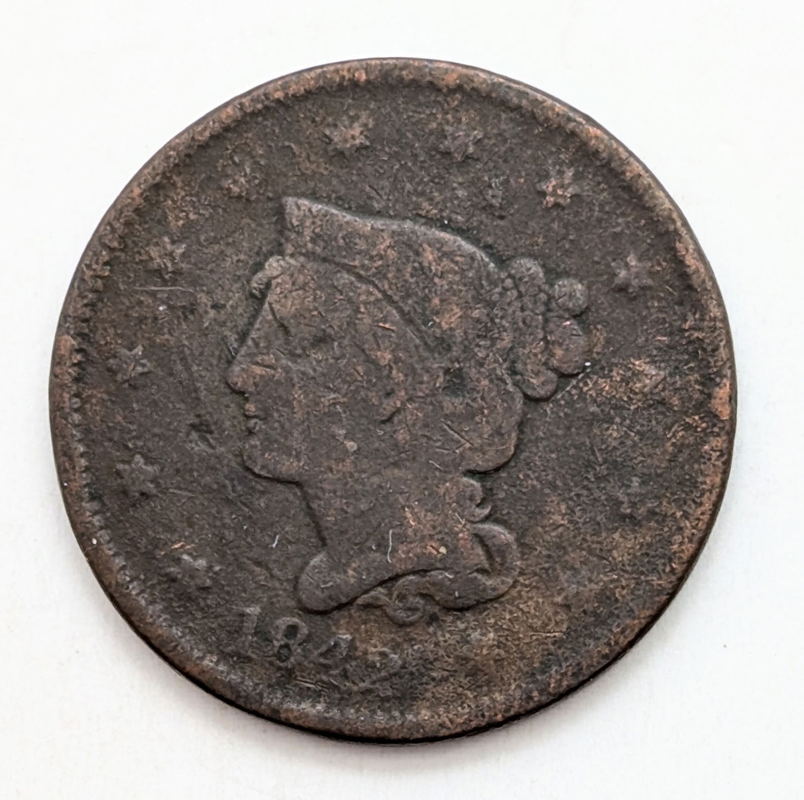 1842 Large Cent - Small Date (1 of 2)