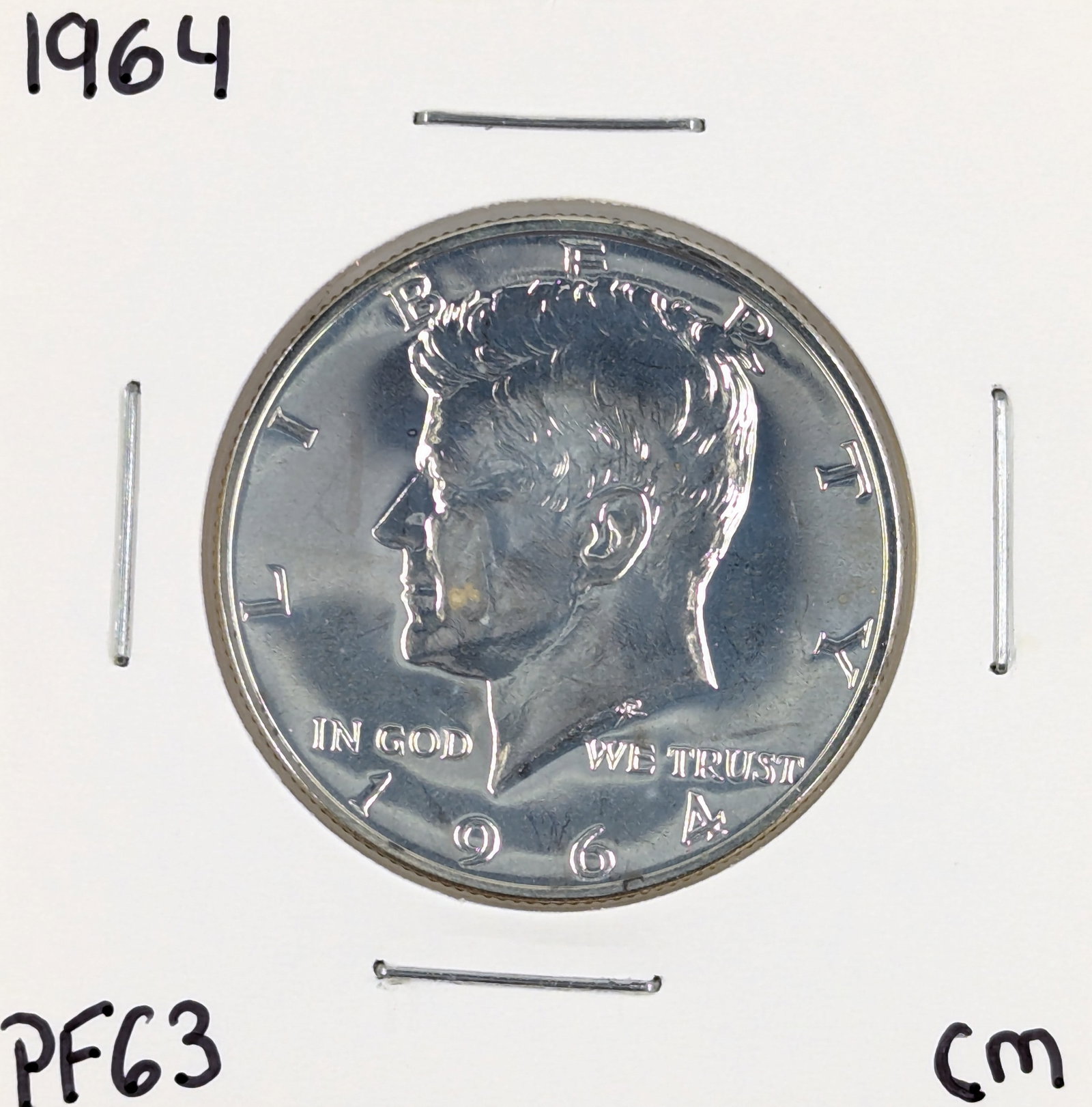 1964 Silver John F Kennedy Half Dollar - Proof: Silver