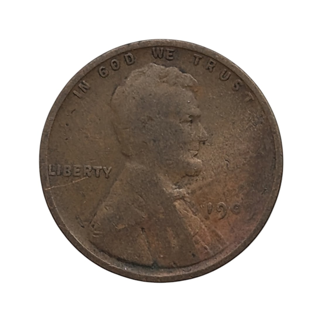 1909 Lincoln Wheat Cent - First Year Minted (1 of 2)