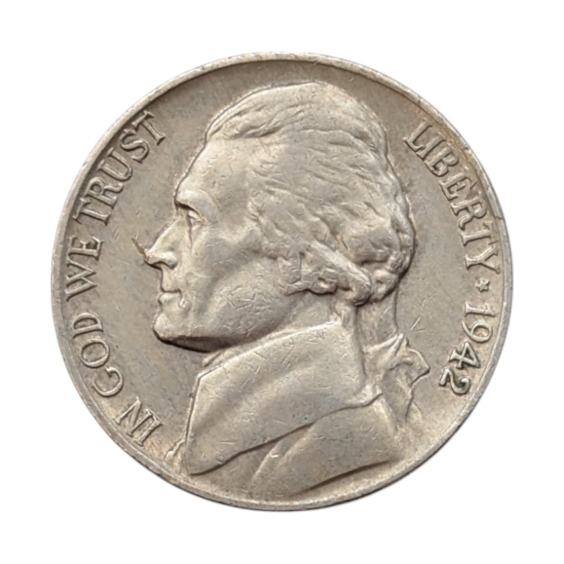 1942 Jefferson Nickel: Coin