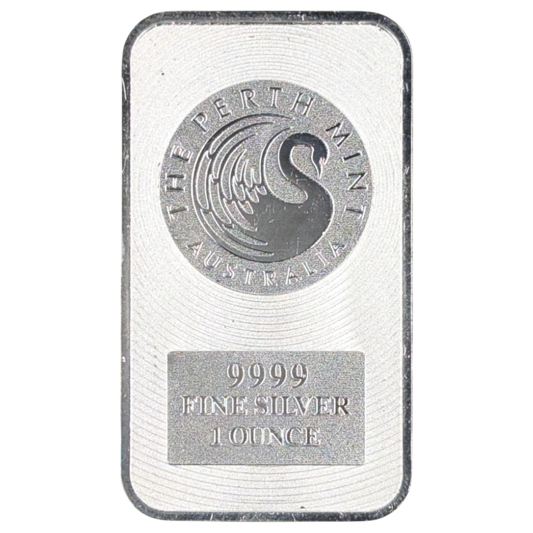 1 Ounce Fine .999 Silver Bar - The Perth Mint Australia (1 of 2)