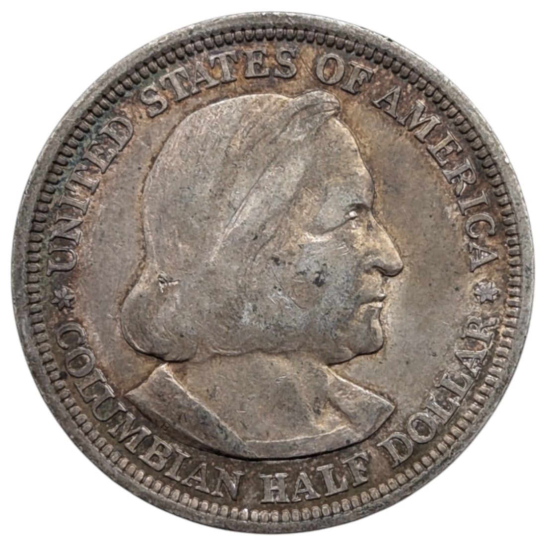 1893 Silver Columbian Half Dollar (1 of 2)