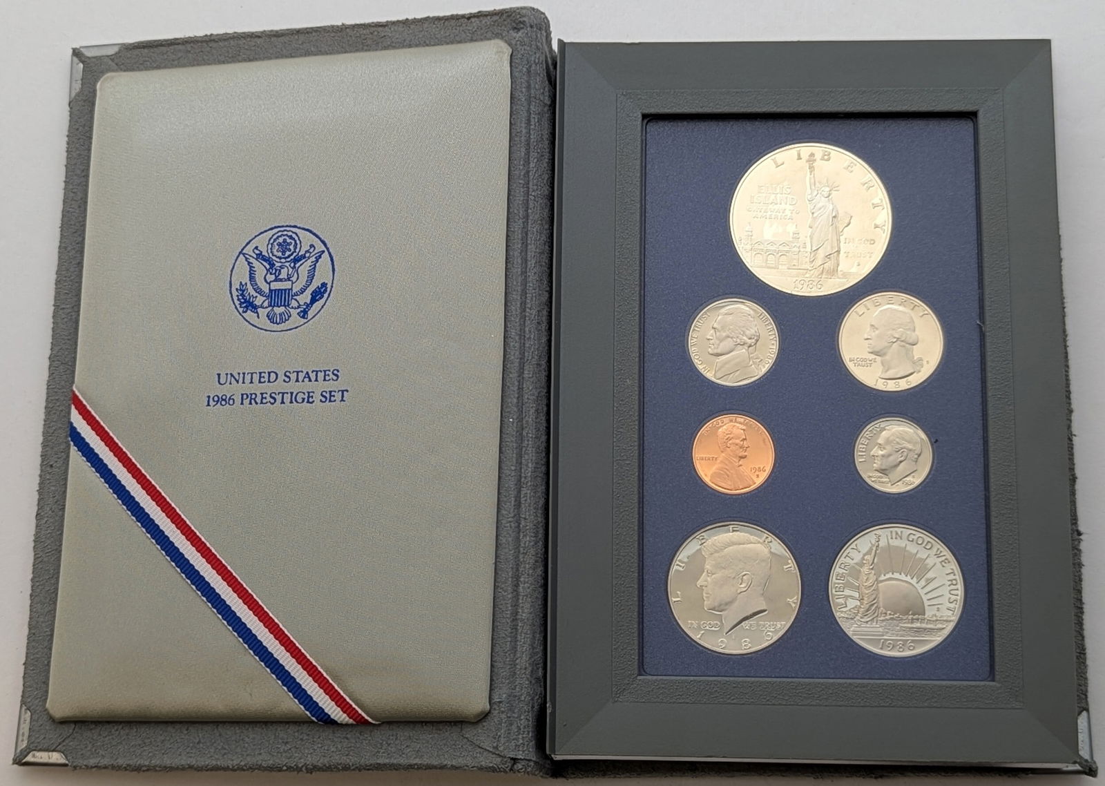 1986 Silver US Mint Prestige Set (1 of 4)