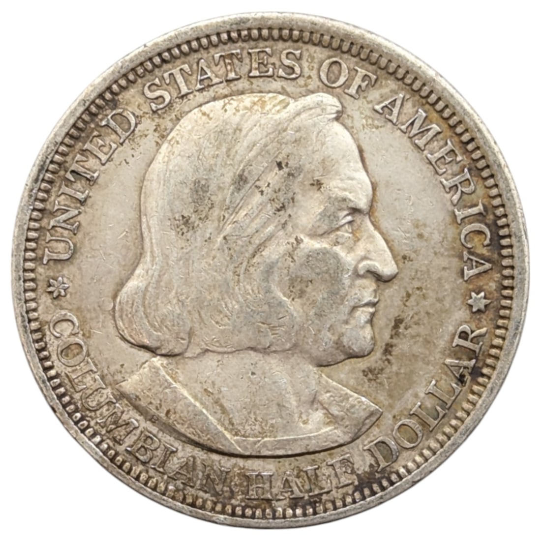 1893 Silver Columbian Half Dollar (1 of 2)