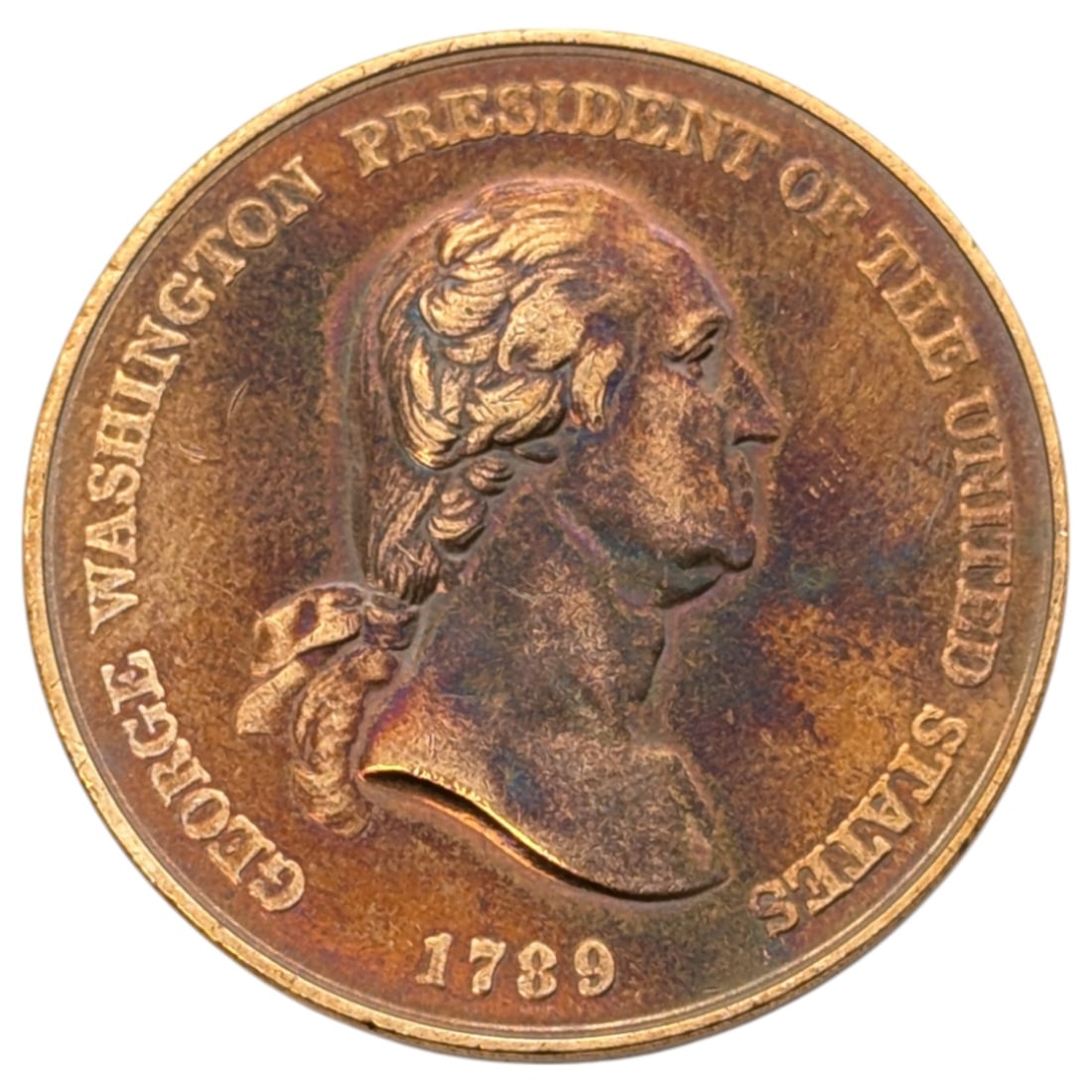 Peace and Friendship George Washington Bronze Medal (1 of 3)