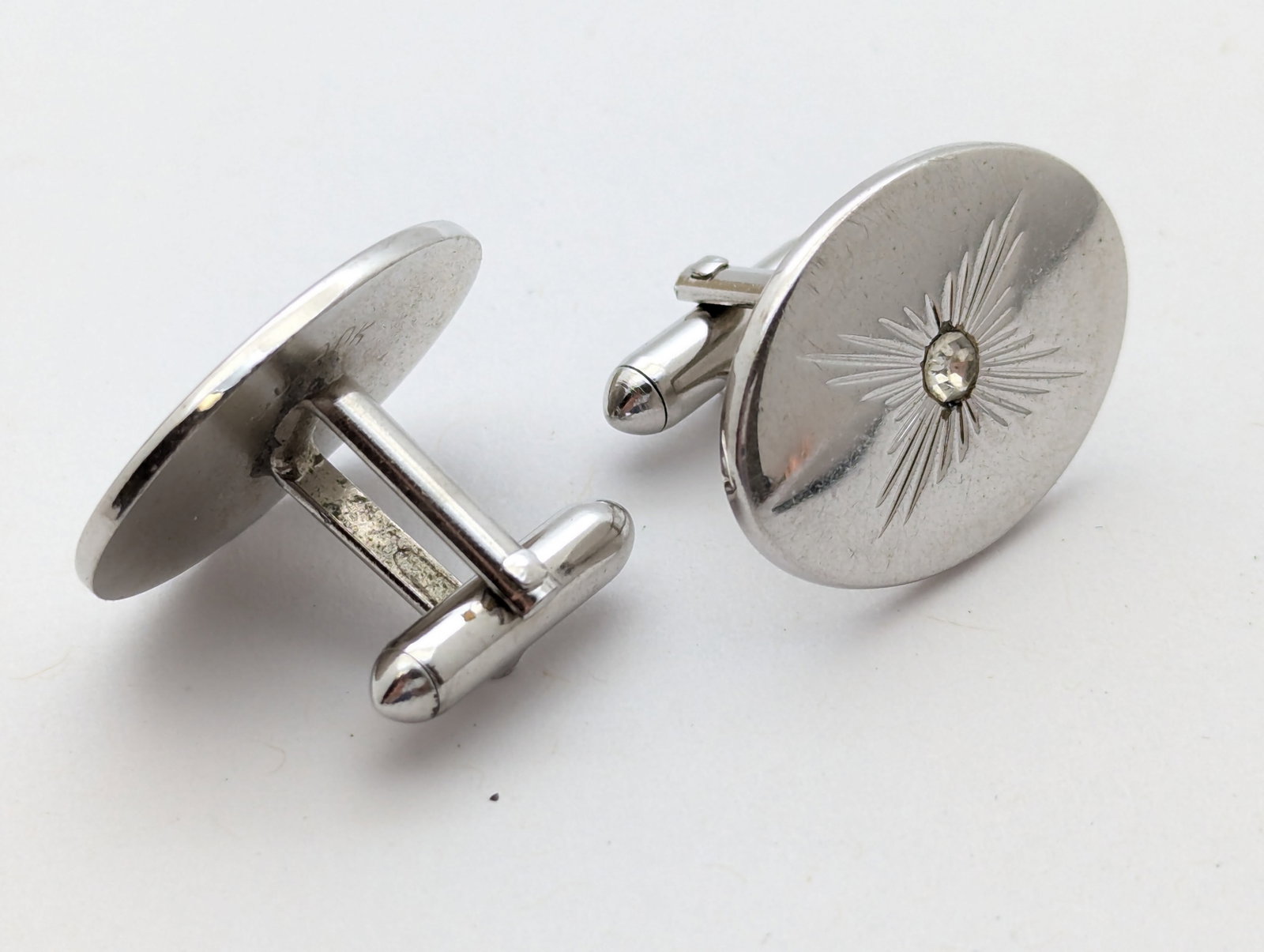 Lot of 2 Vintage Swank Cuff Links: Jewelry