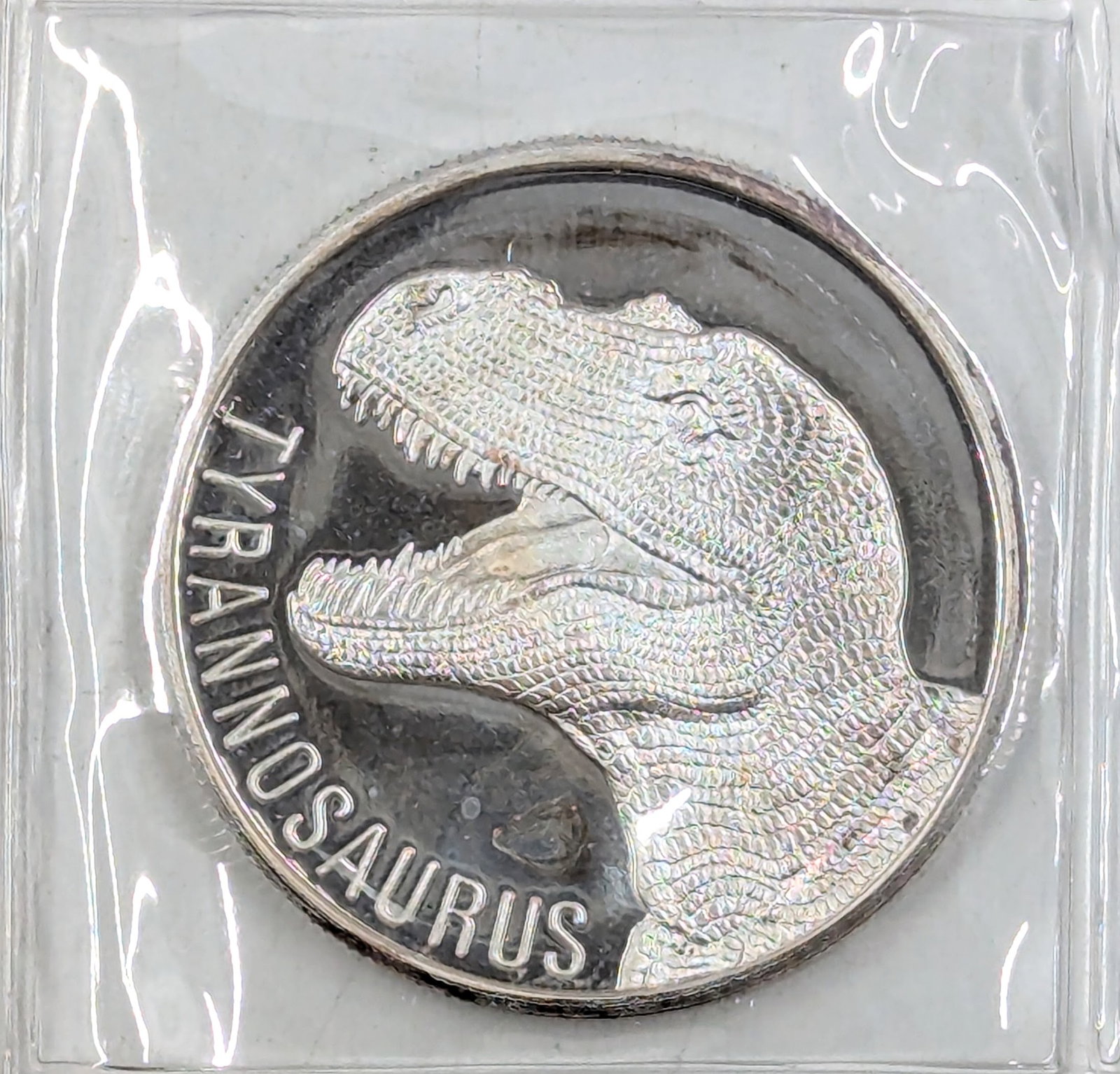 1 oz Silver Round - Tyrannosaurus .999 Fine: Coin