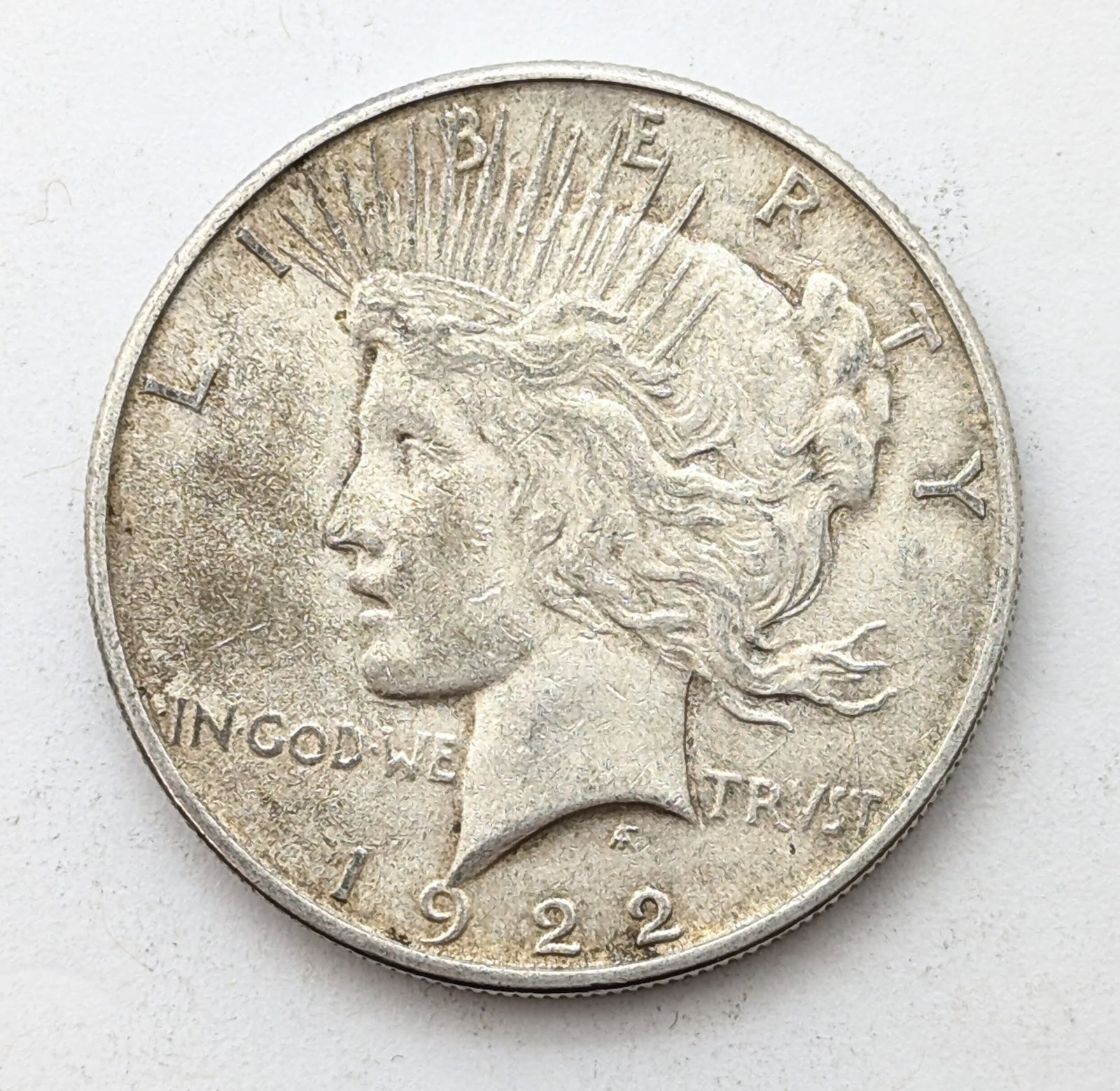 1922 Silver Peace Dollar: Coin