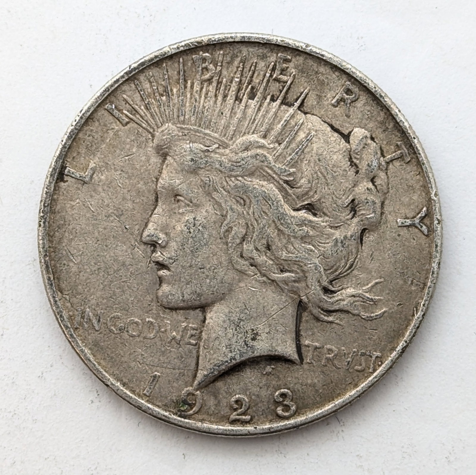 1923-D Silver Peace Dollar: Coin