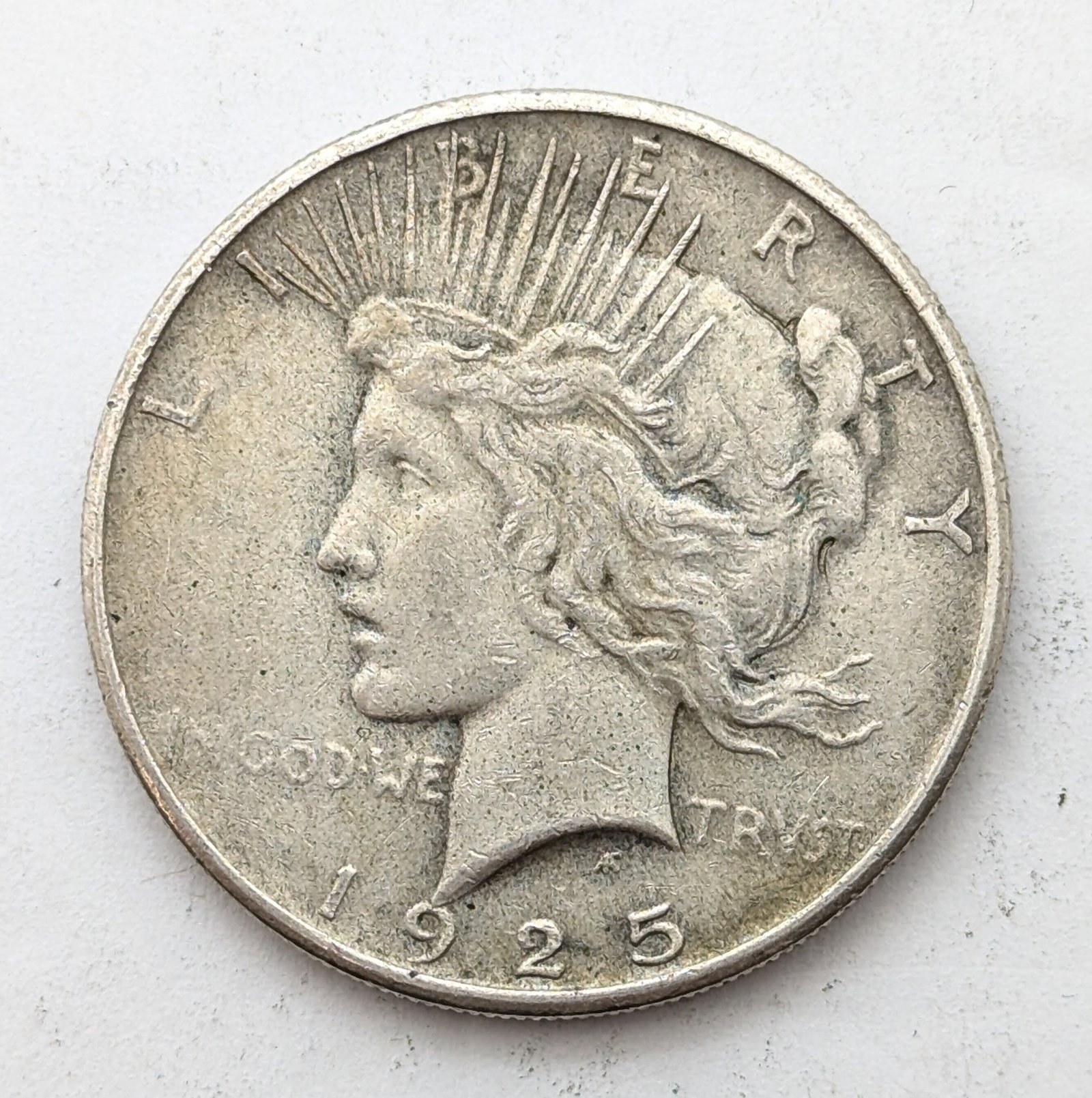 1925 Silver Peace Dollar: Coin