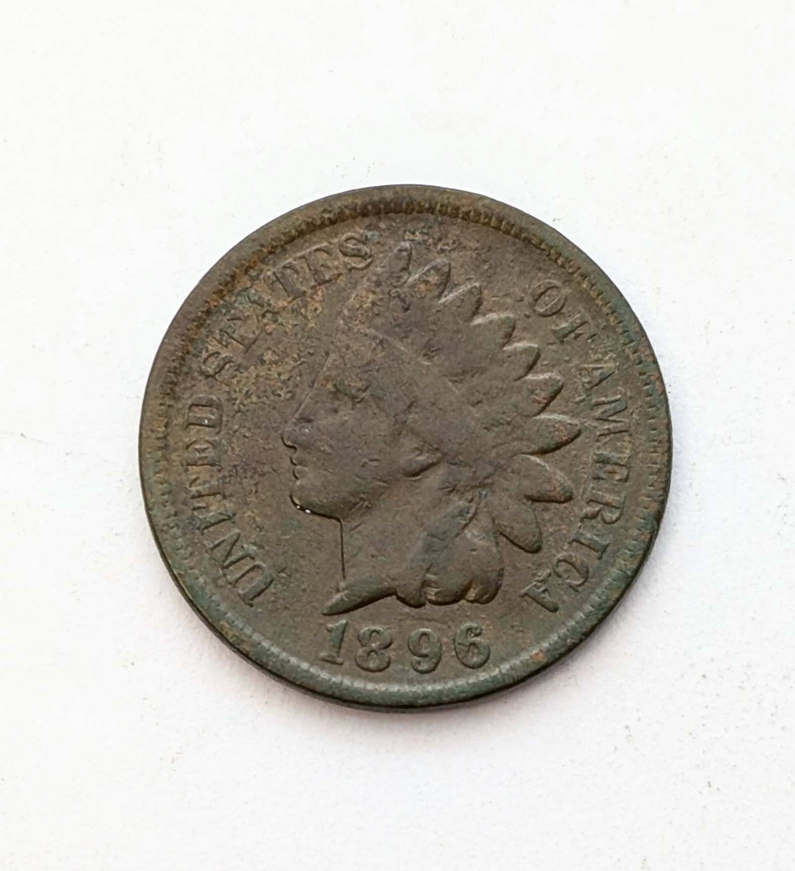 1896 Indian Head Cent: Coin