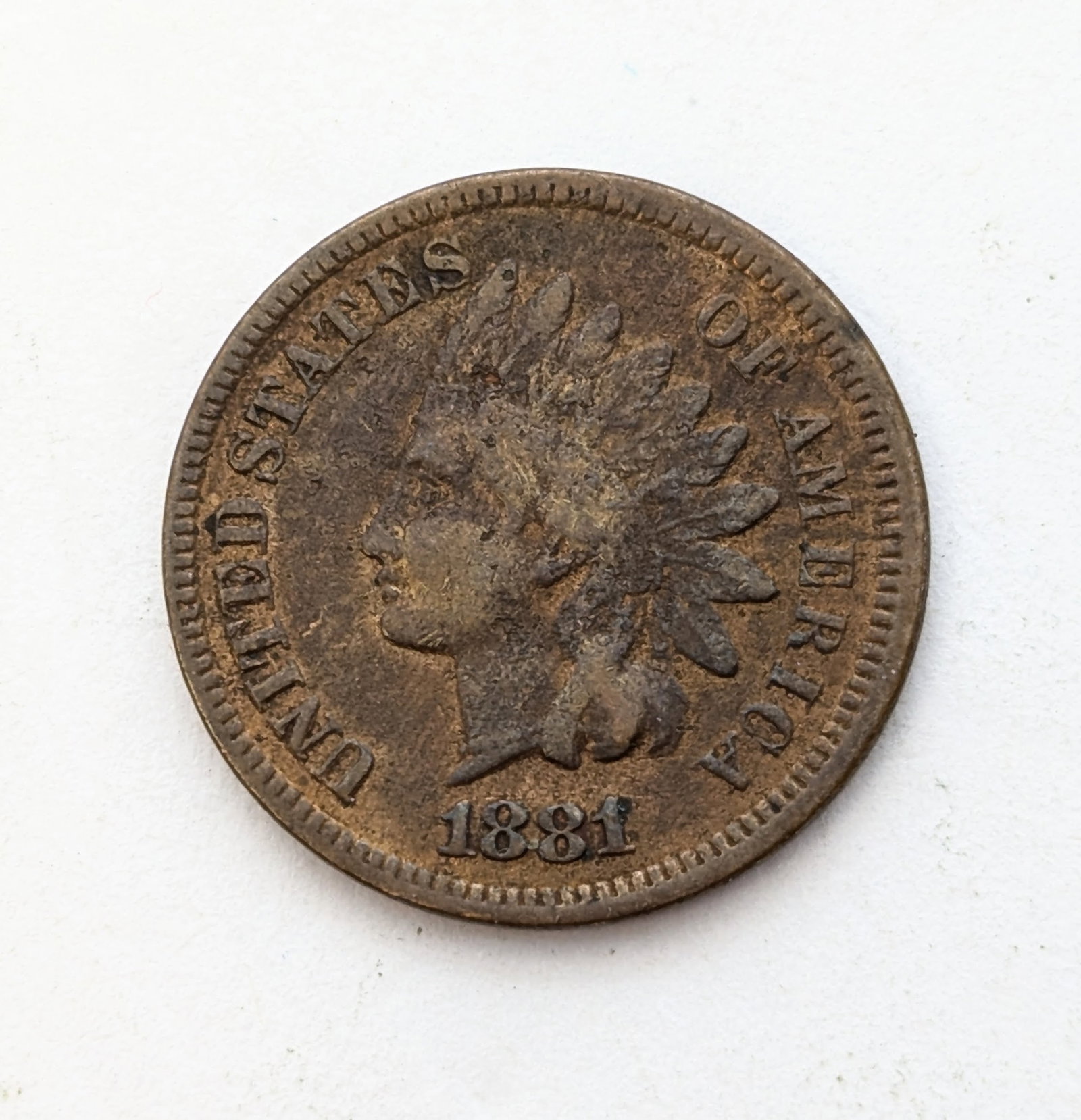 1881 Indian Head Cent: Coin