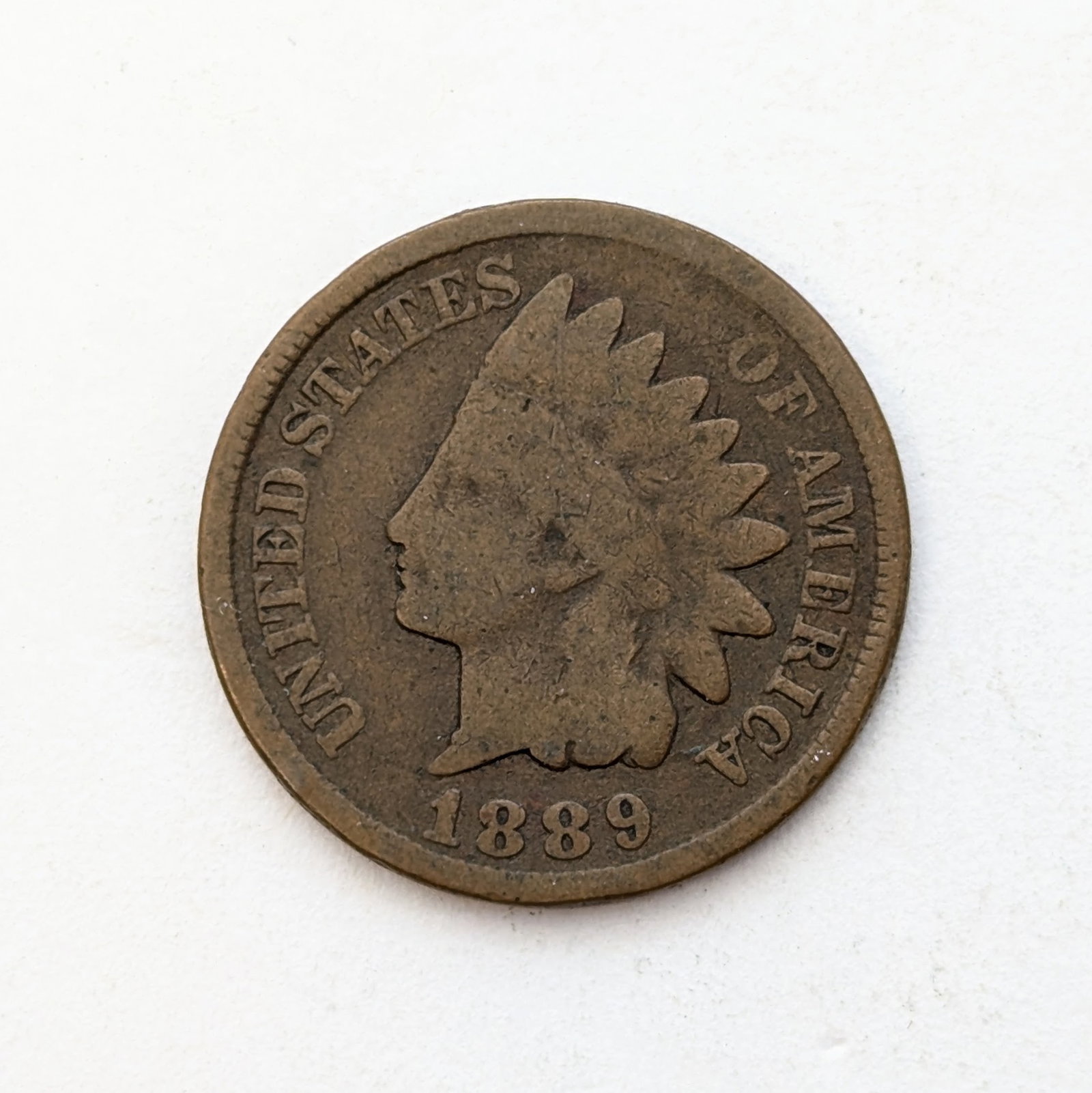 1889 Indian Head Cent: Coin