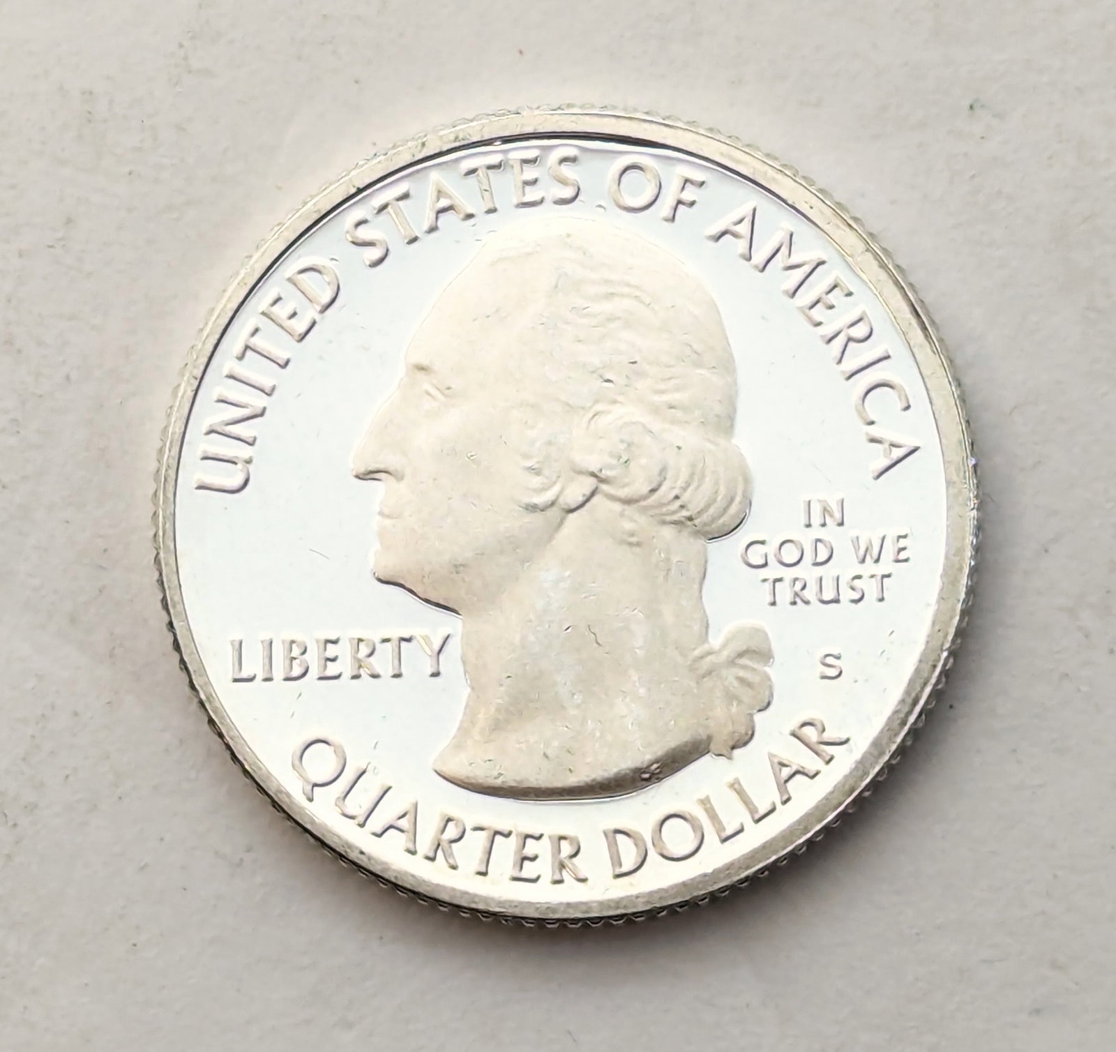 2010-S Silver America the Beautiful Quarter - Yosemite: Silver