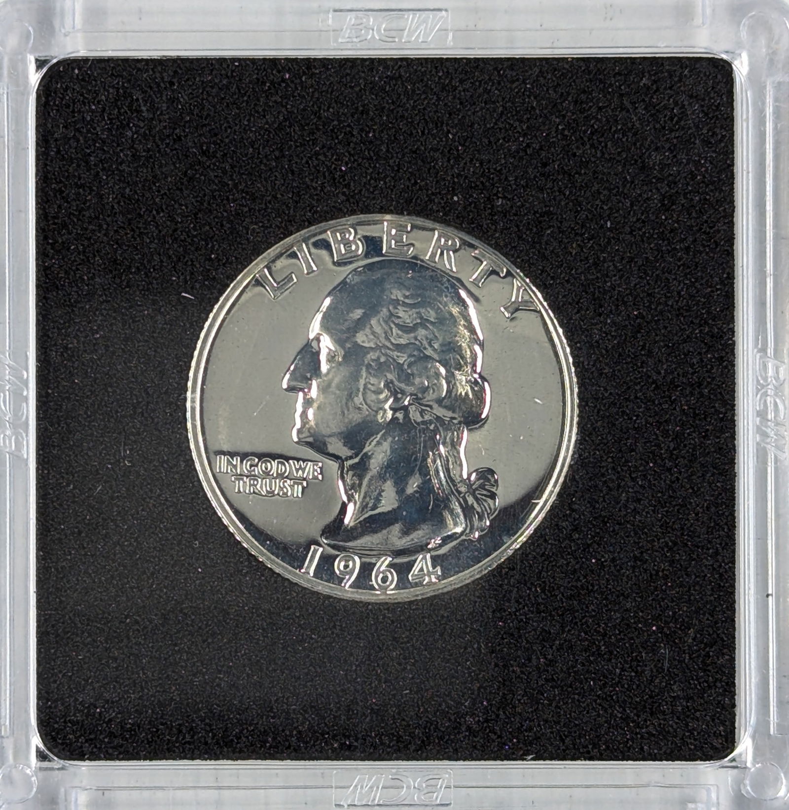 1964 Silver Washington Quarter - Proof Uncirculated (1 of 2)