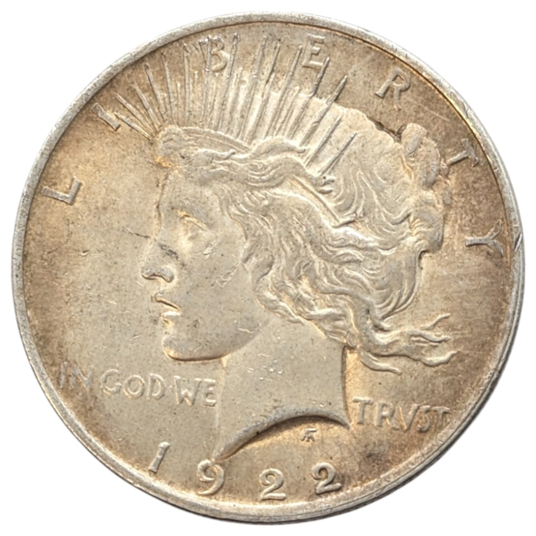 1922 Silver Peace Dollar: Silver