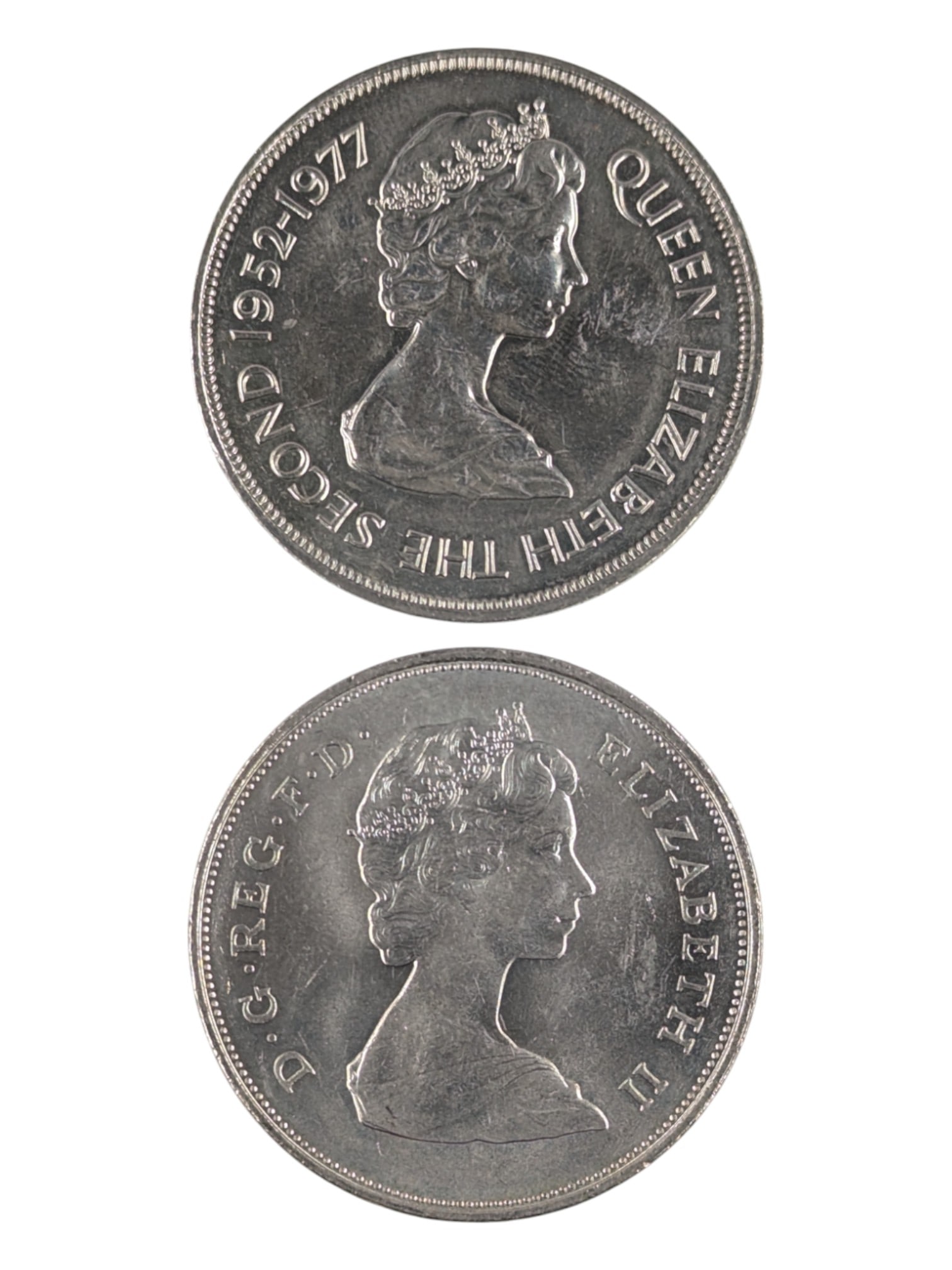 Lot of 2 Foreign Coins - 1981 Charles and Diana Royal Wedding & 1977 Guernsey (1 of 5)