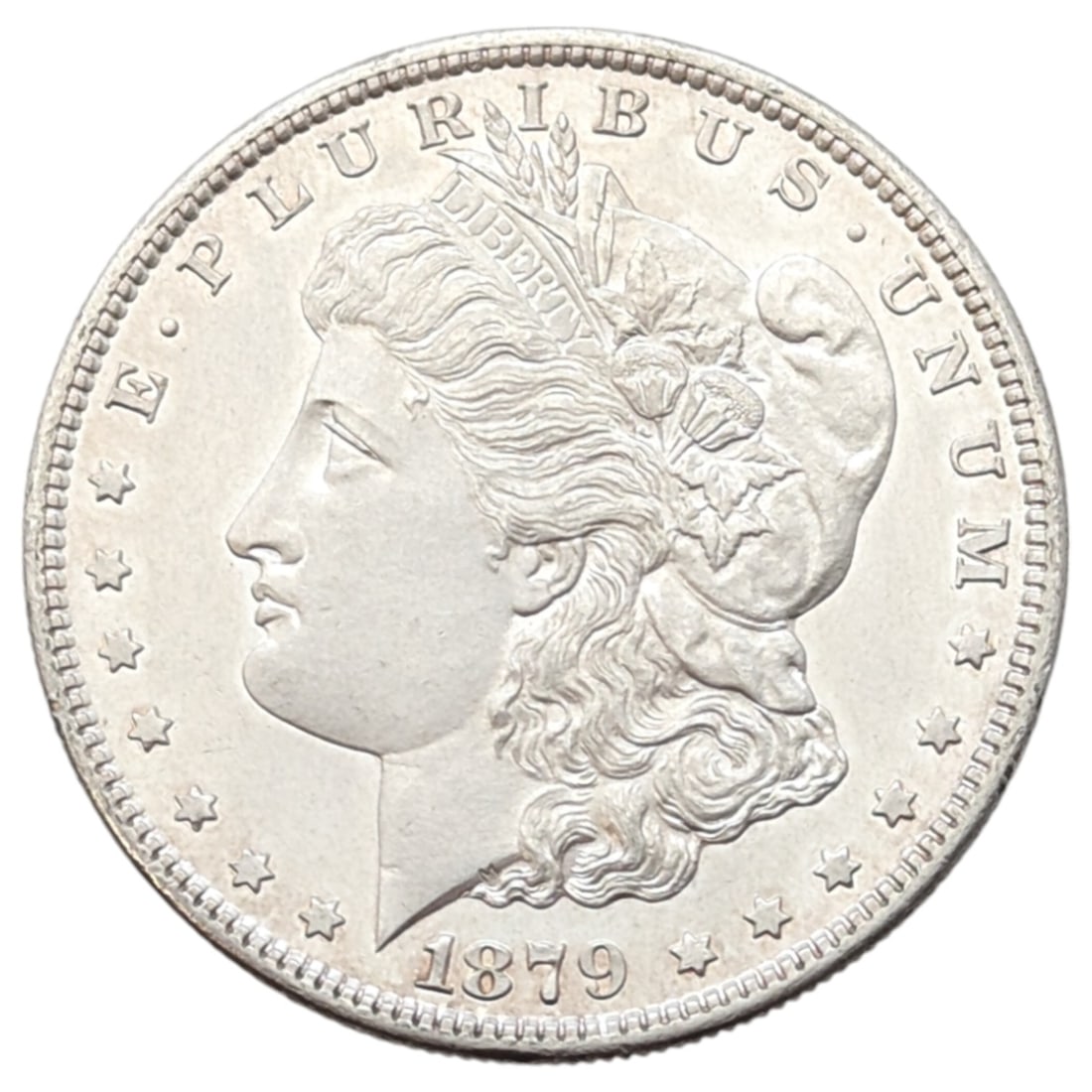 1879-S Morgan Silver Dollar: Silver