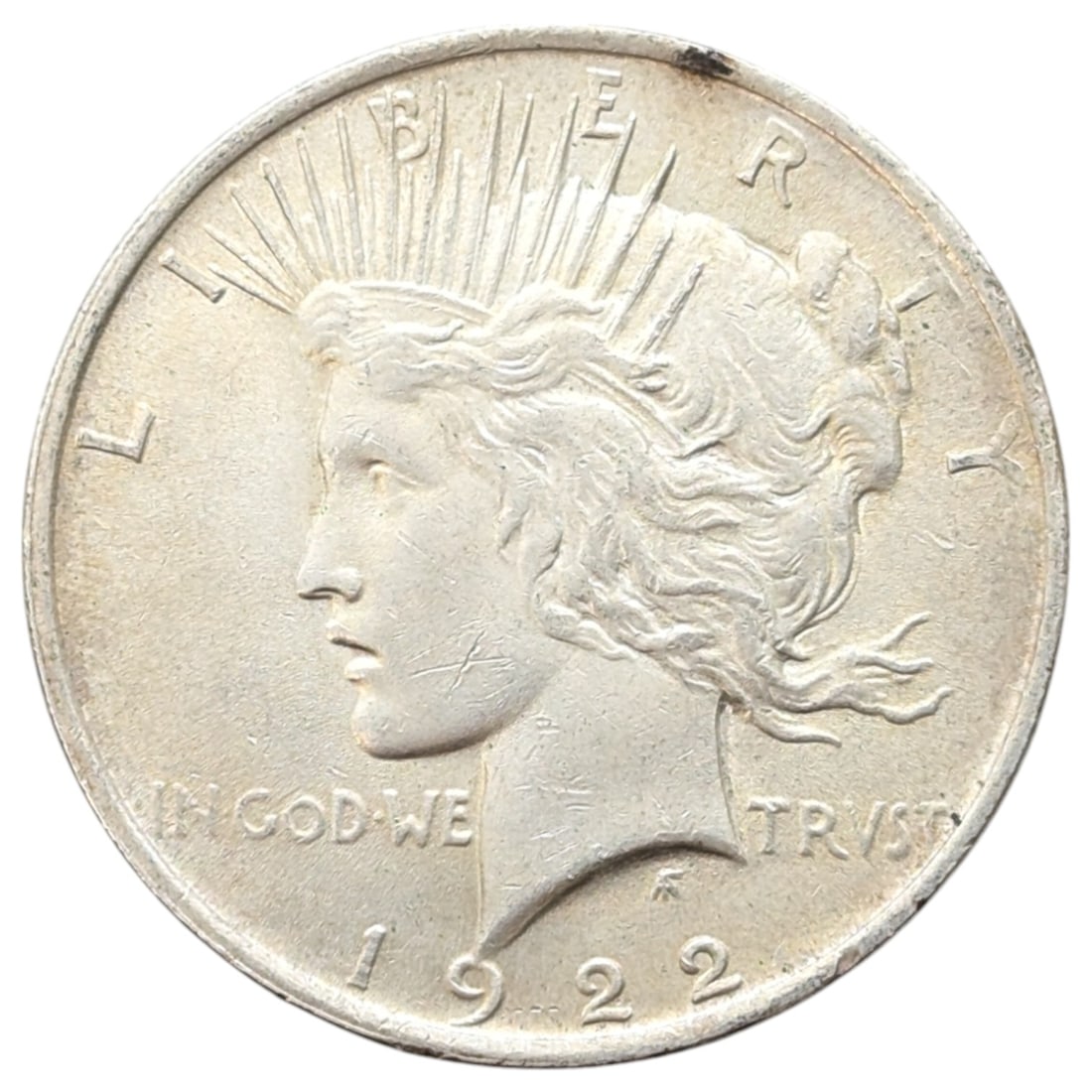 1922 Silver Peace Dollar: Silver