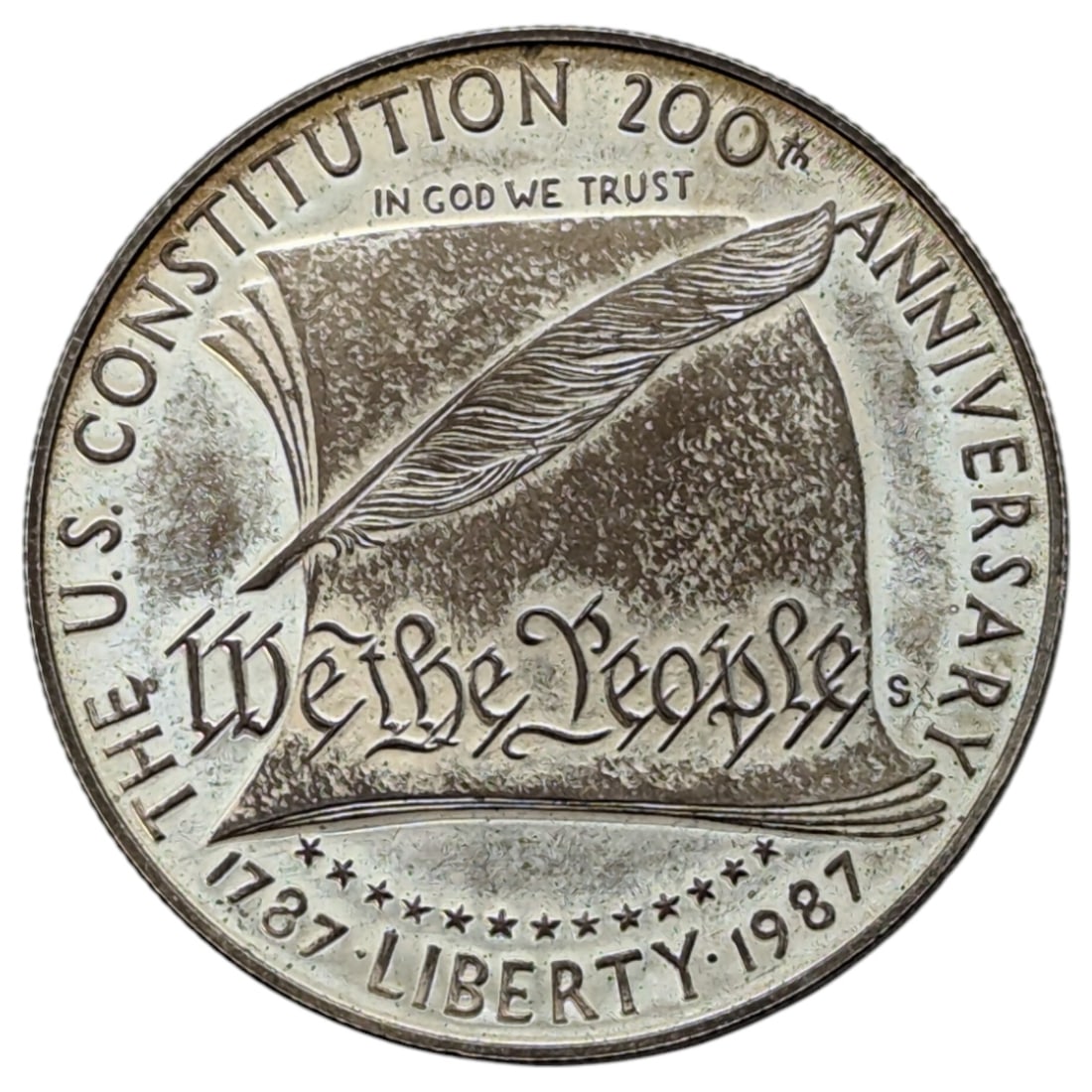 Commemorative Silver Round - 1987-S Constitution $1 (1 of 2)