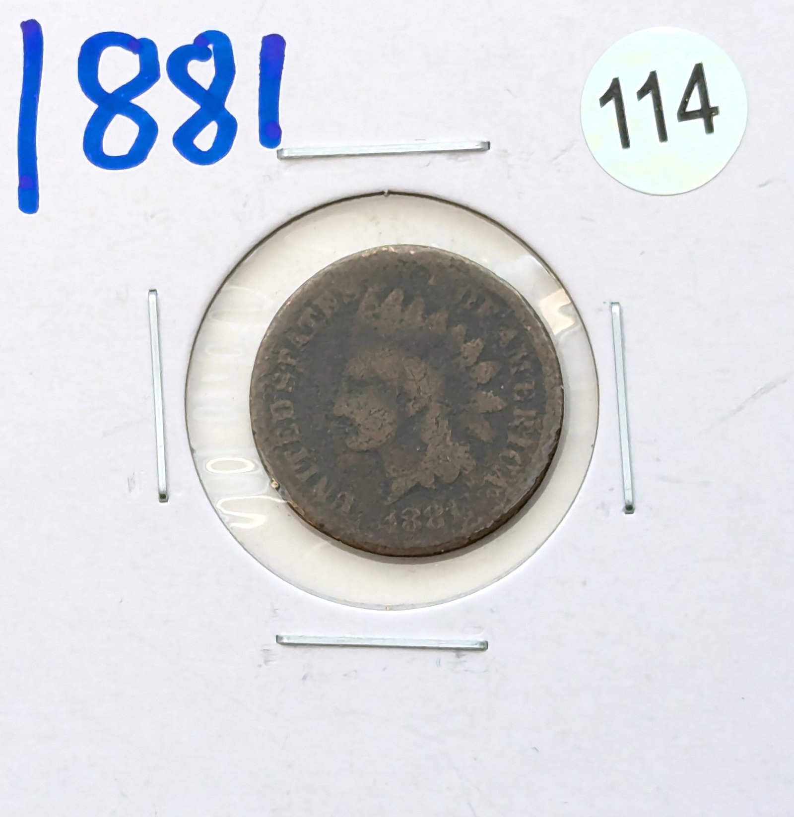 1881 Indian Head Cent: Coin