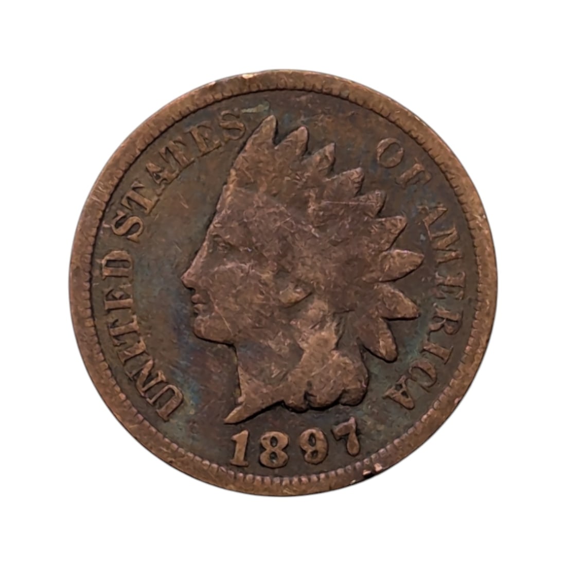1897 Indian Head Cent: Coin