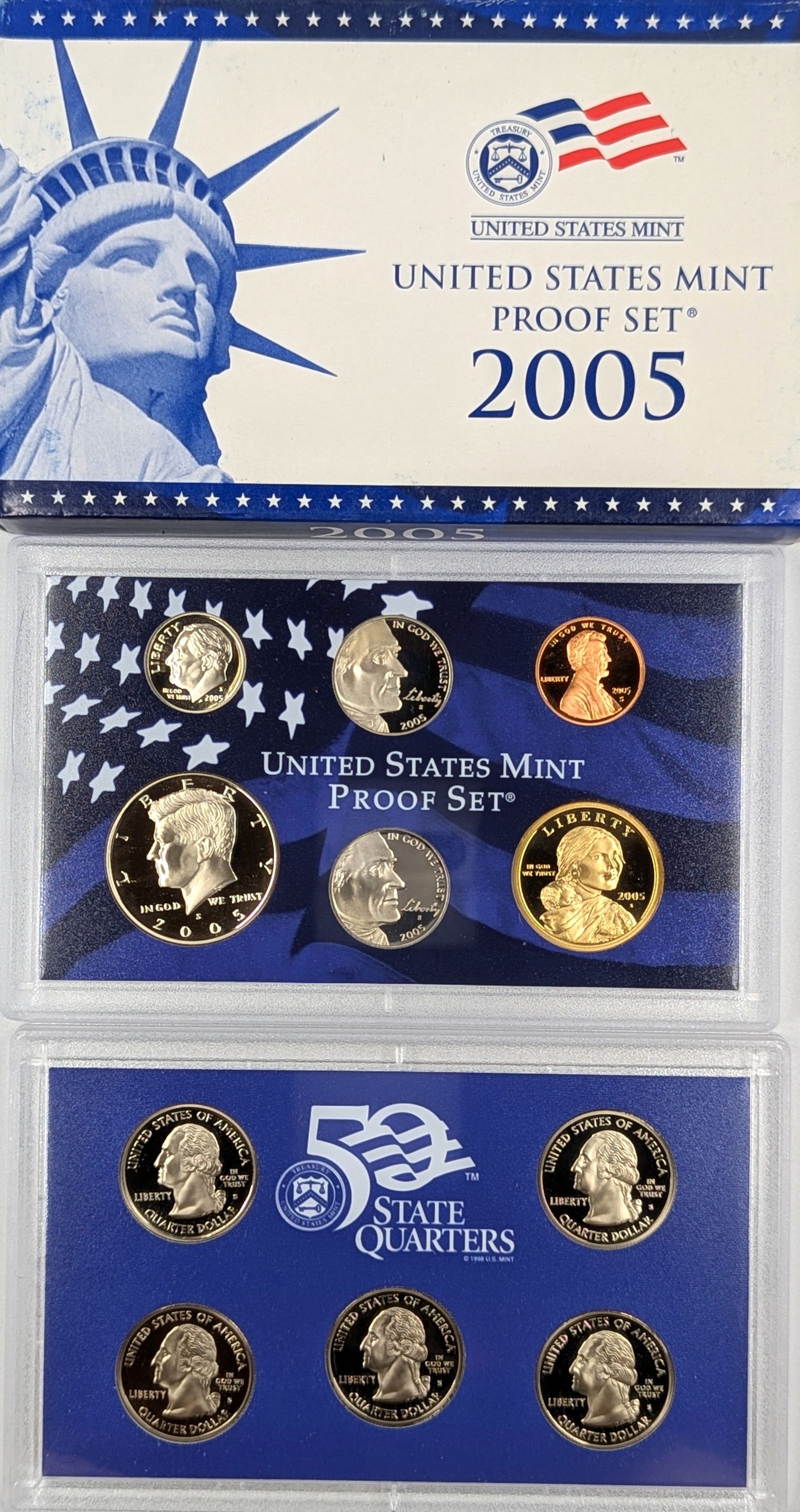 2005 US Mint Proof Set w/ COA (1 of 3)