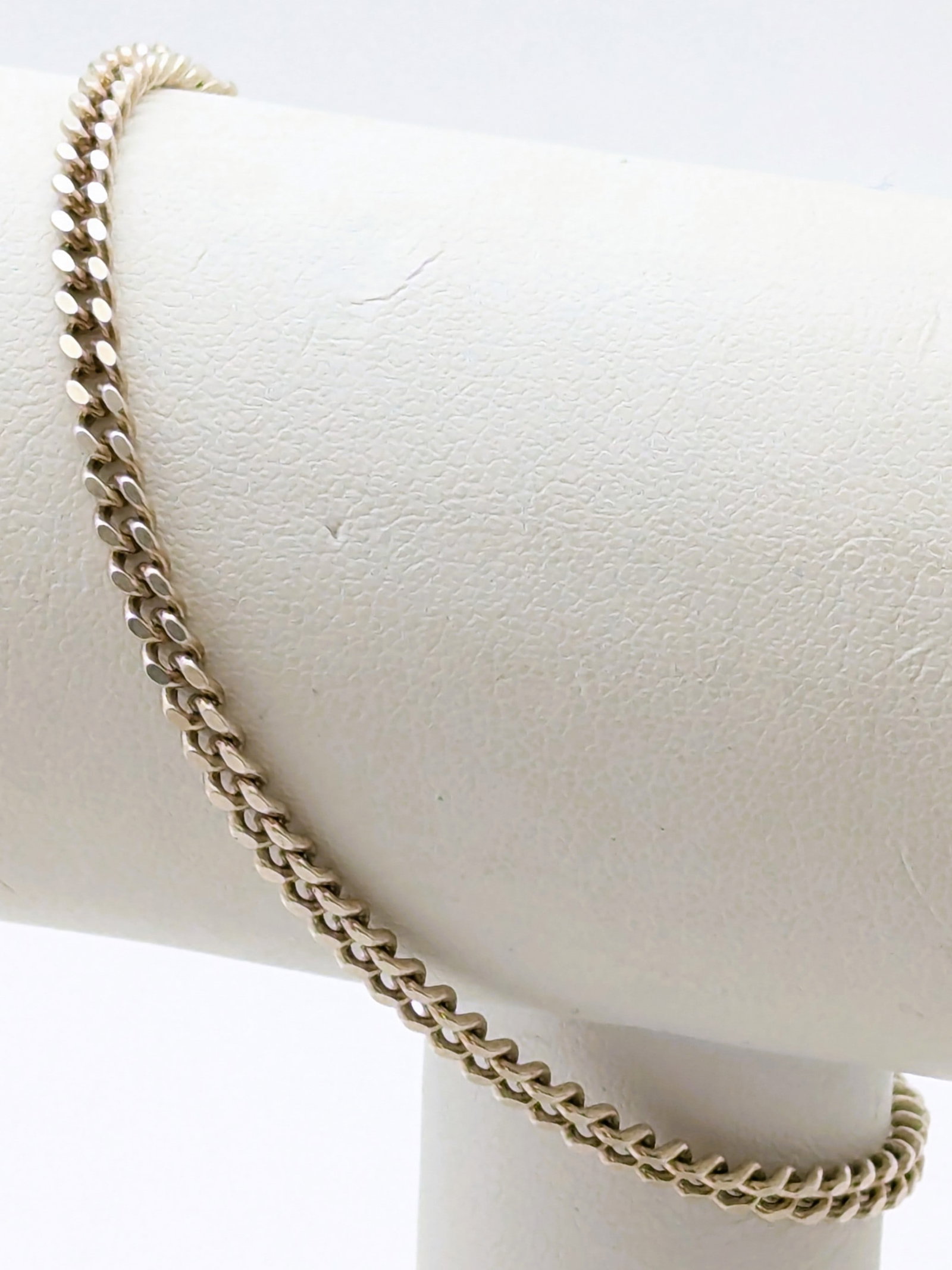 Sterling Silver Curb Chain Bracelet: Jewelry