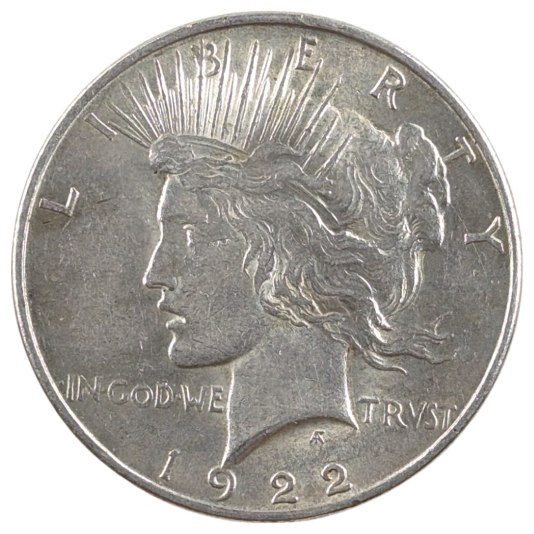 1922 Silver Peace Dollar: Silver